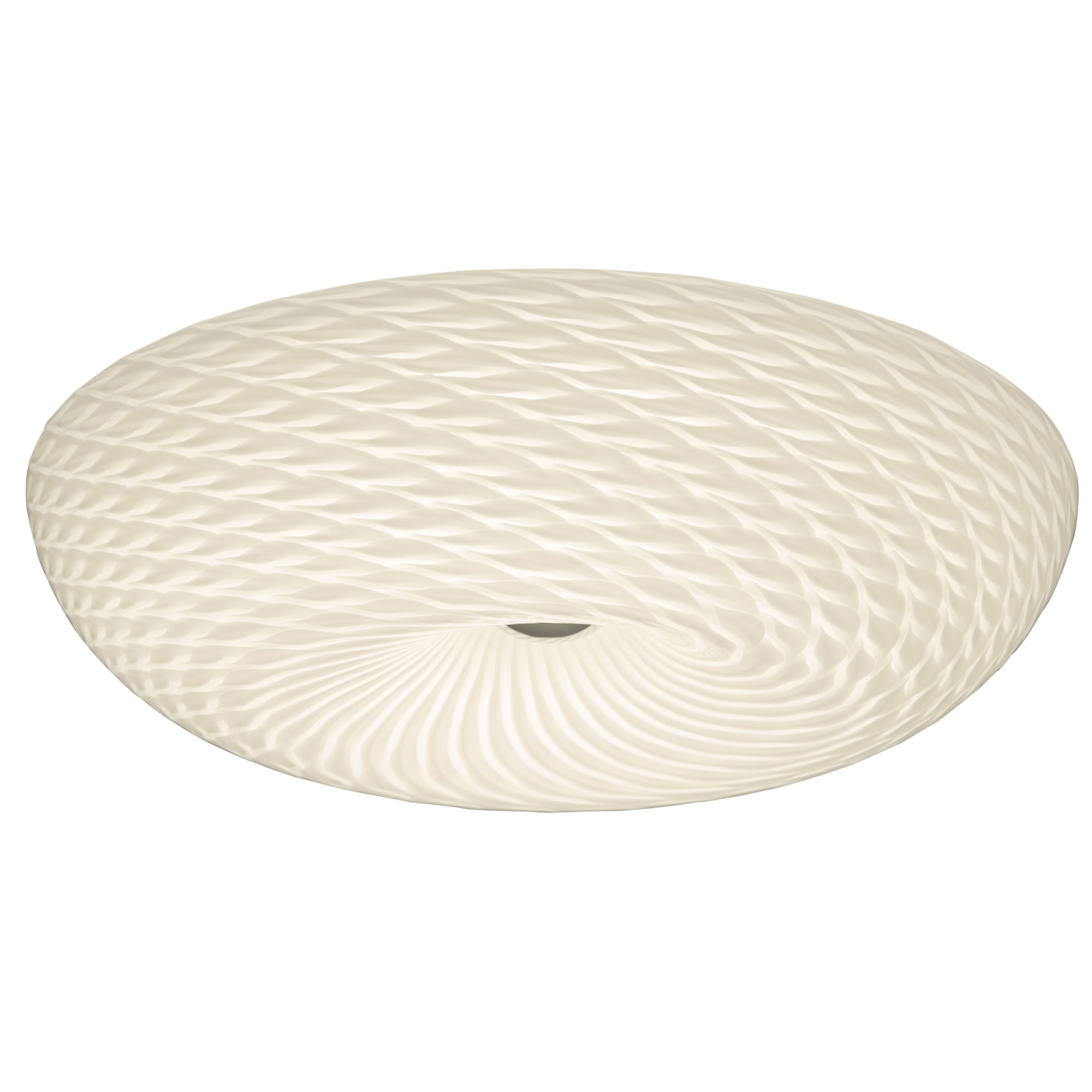 Varaluz AC1585 Swirled 3 -Light 18-in Chrome Flush Mount Light