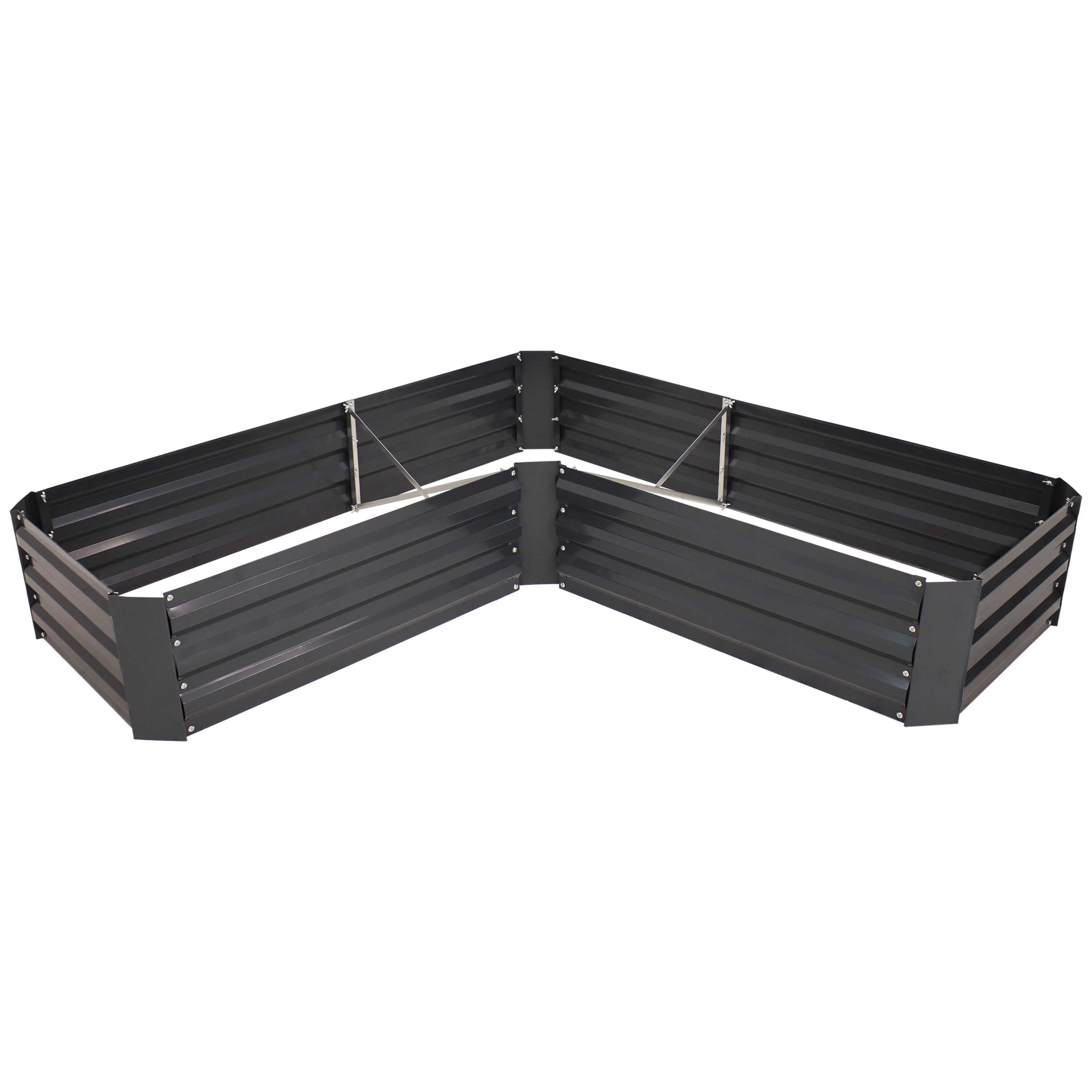 Sunnydaze Decor 59.5-in W x 59.5-in L x 11.75-in H Elevated