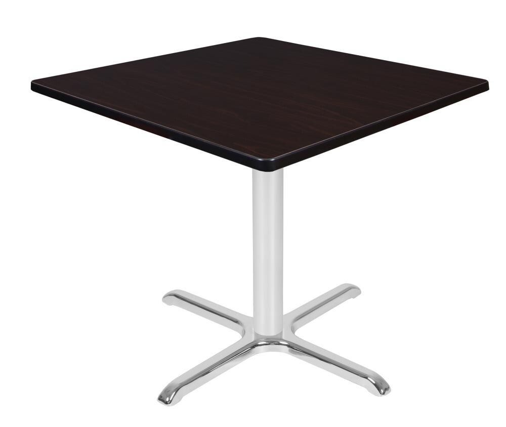 Regency TVX3636MWCM Breakroom Brown 4-Person Training Table (36-in W x 29-in H)