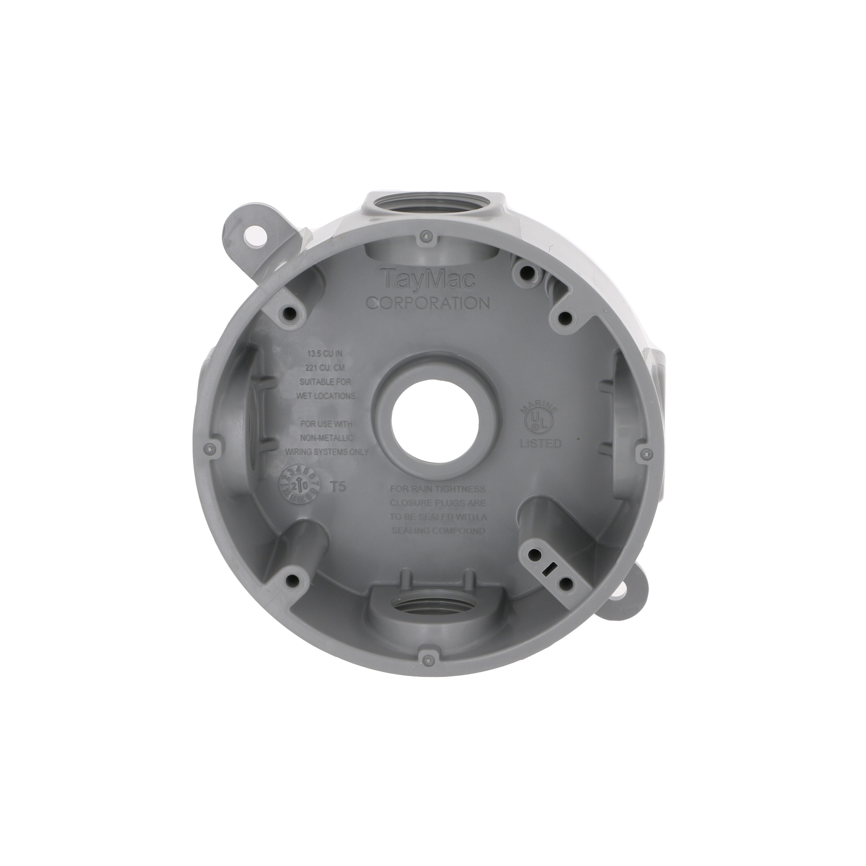 Hubbell PRB57550GY Electrical-Box - View #5