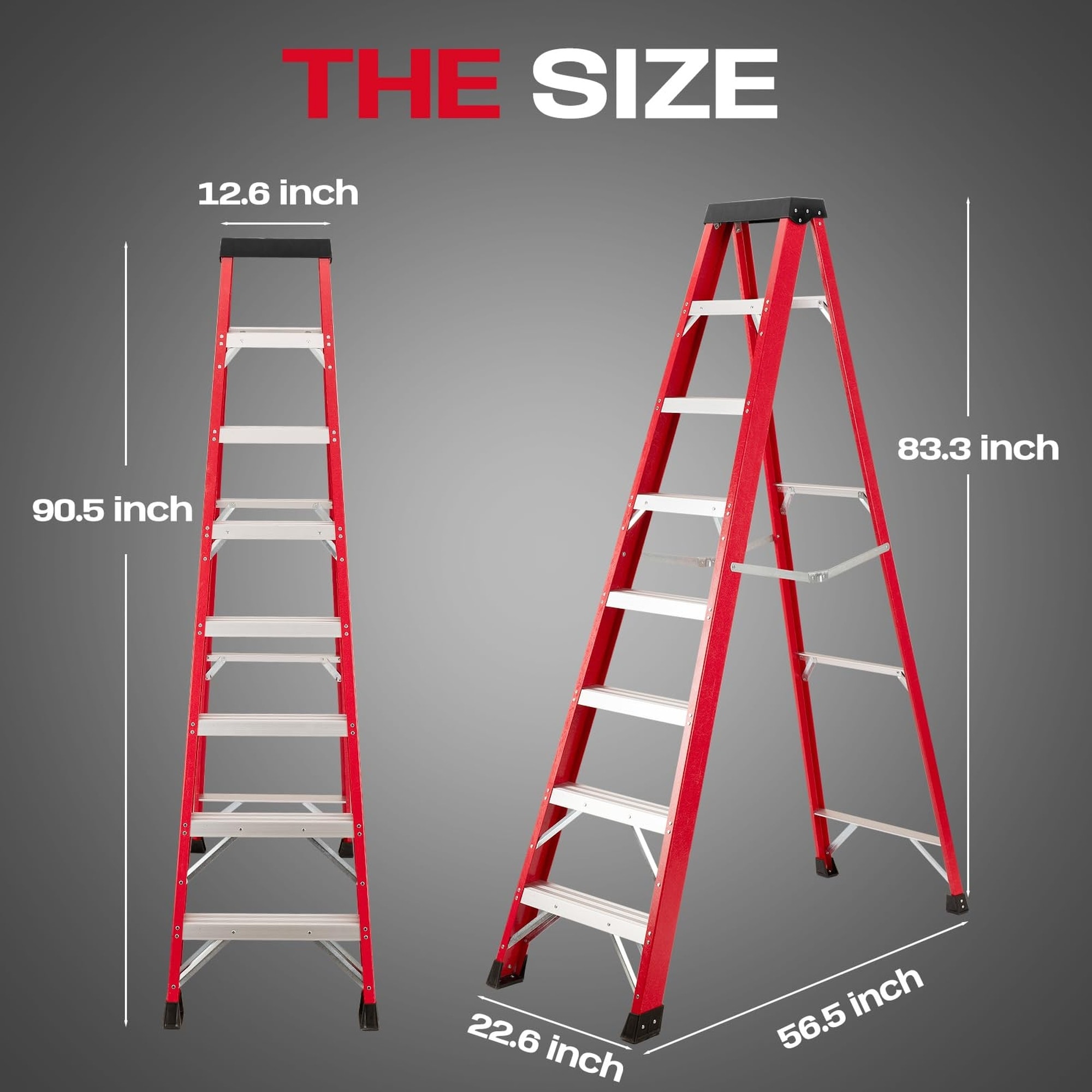 Numhew NHBEN538005 Step-Ladders - View #2