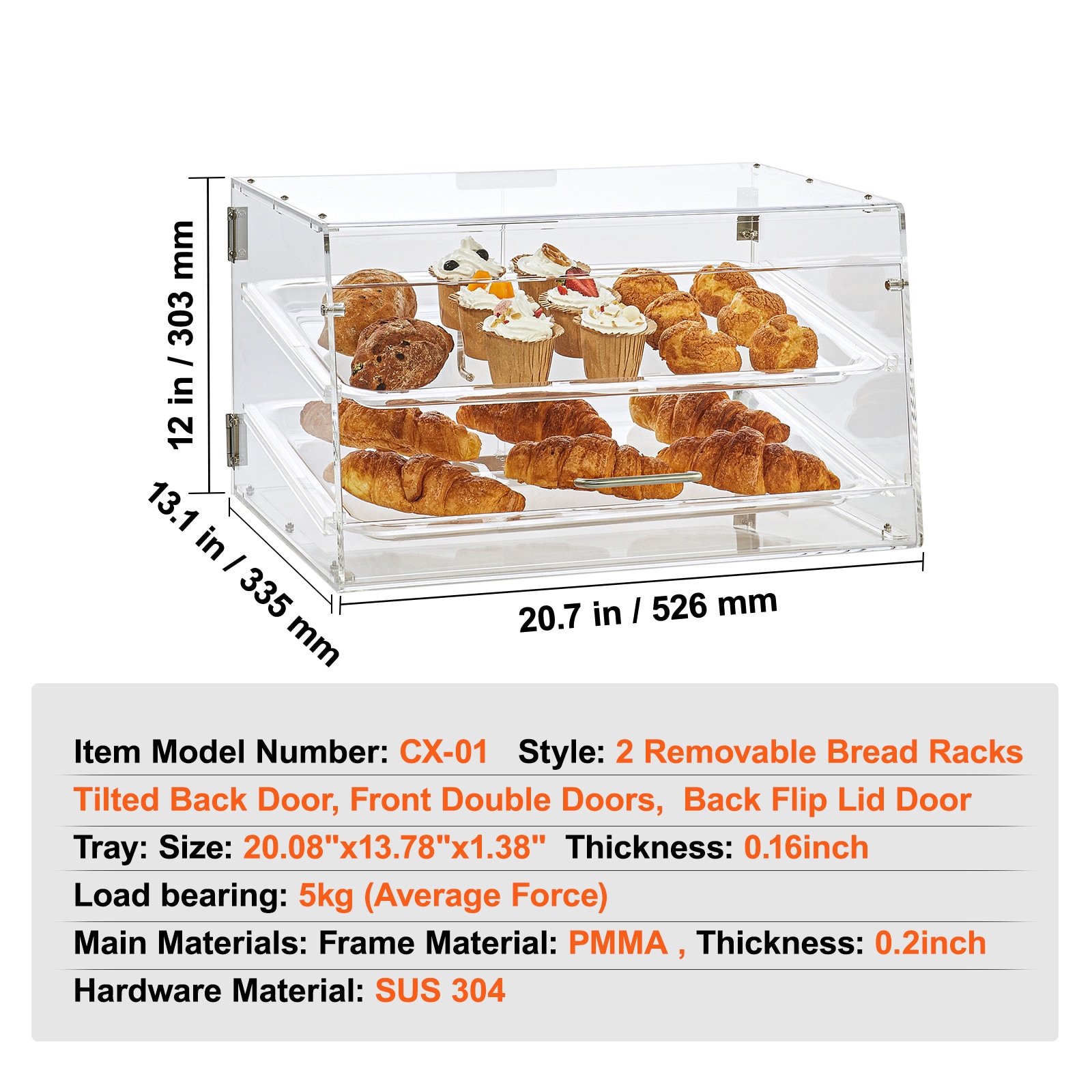 VEVOR SCYKLMBZSJYK02854V0 bakeware - View #7