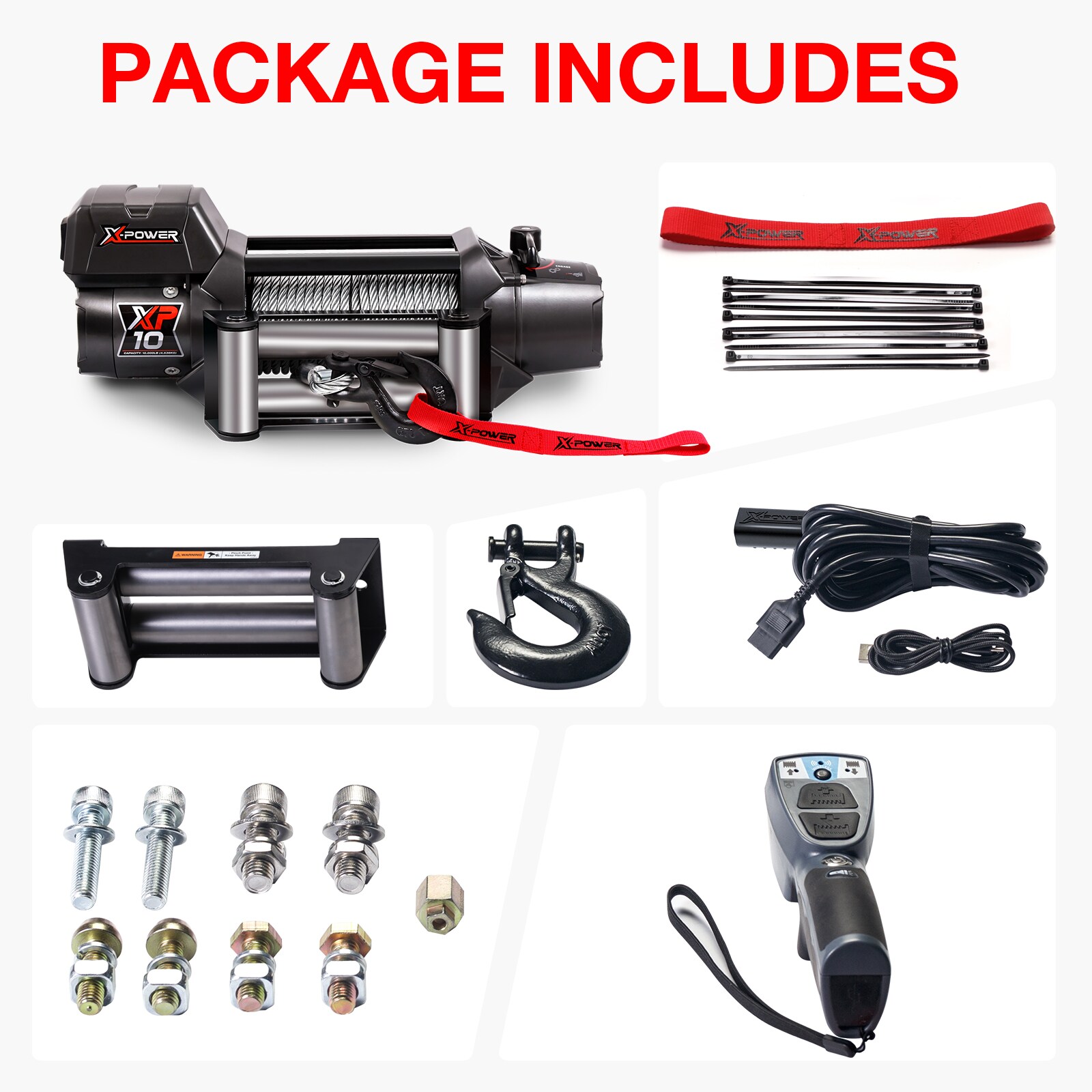 X-POWER 10802007 Winches-Accessories - View #3
