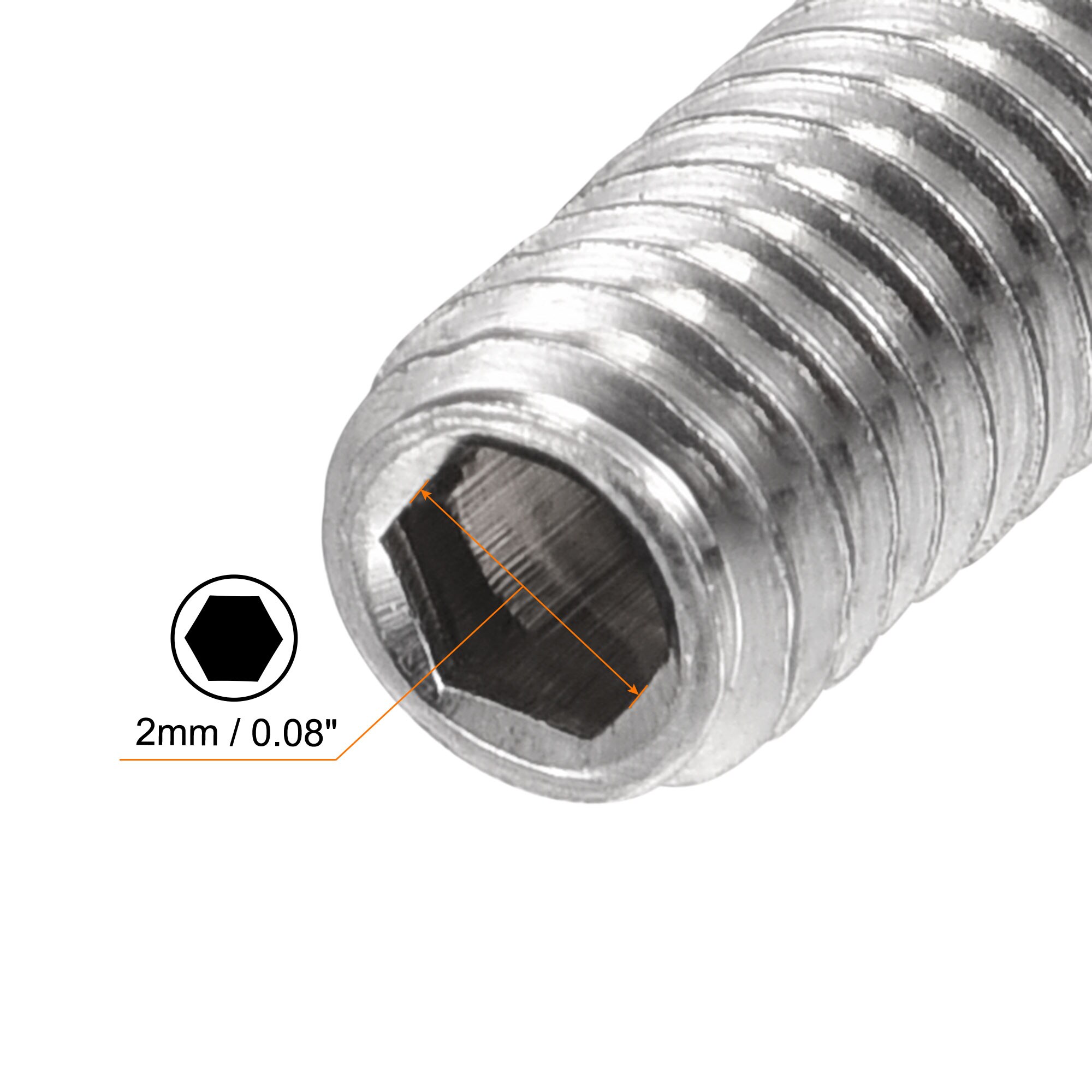 Unique Bargains S25072800UX9829 Metric-Machine-Screws - View #5