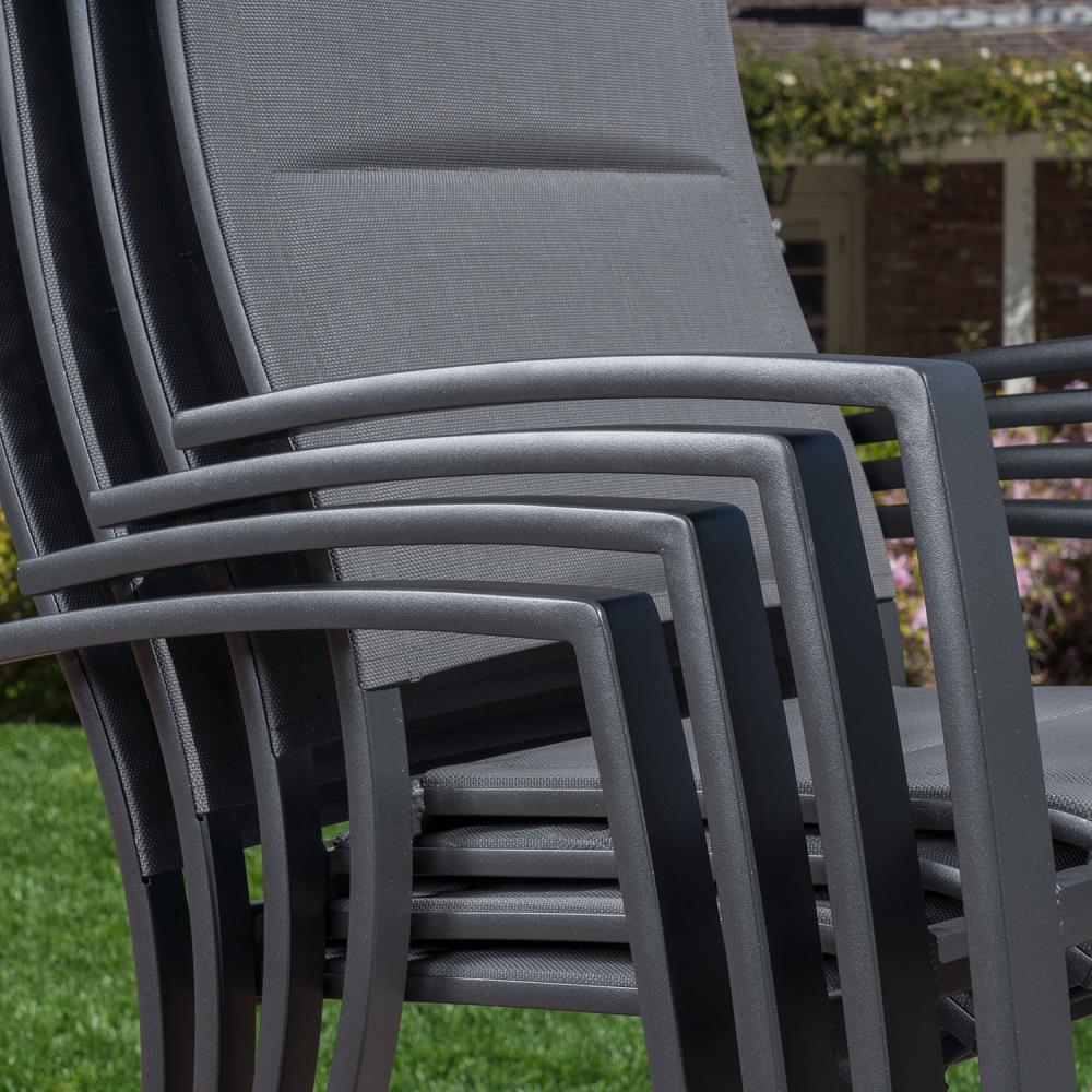 Hanover NAPDN9PCHB-GRY Patio-Dining-Sets - View #11