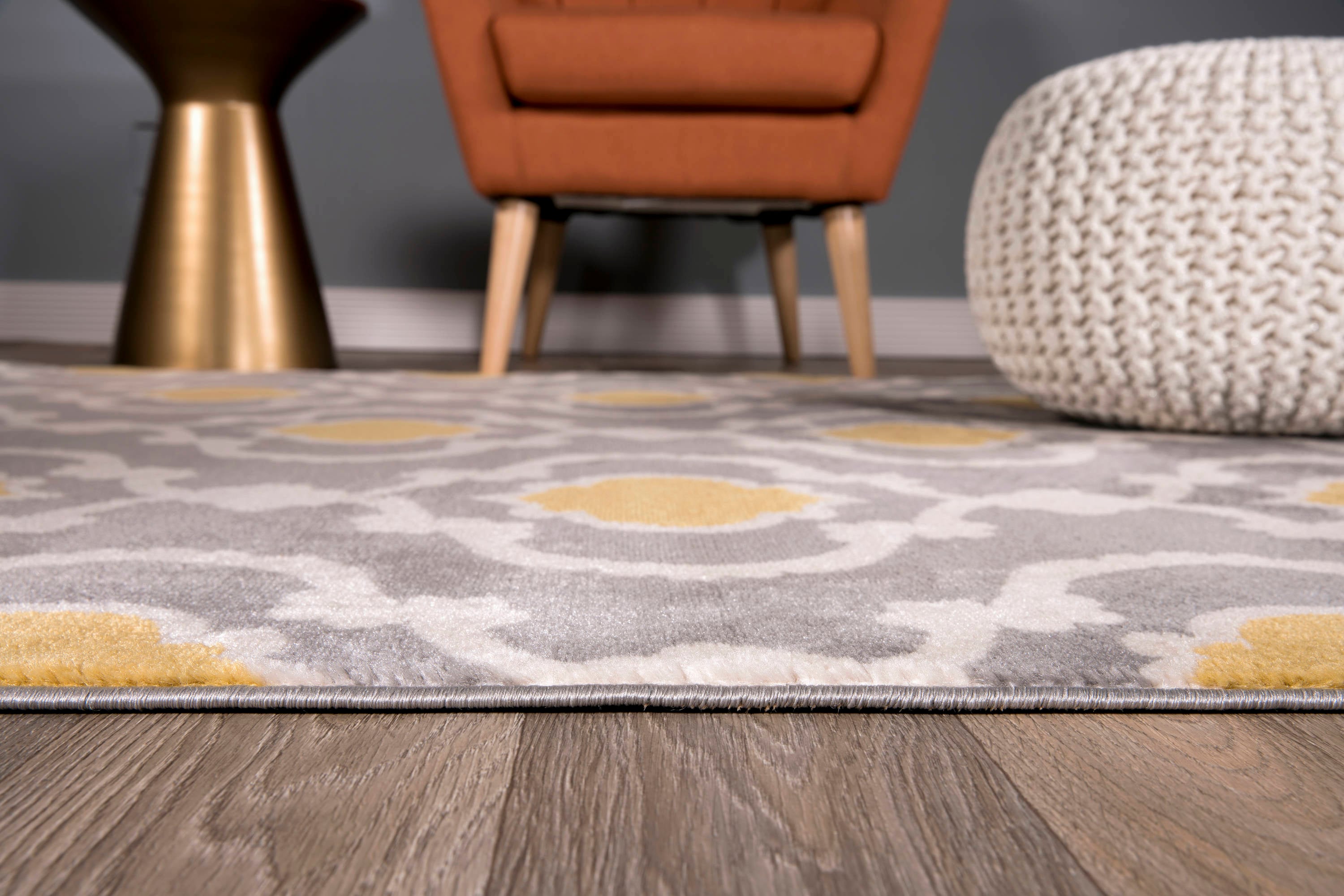 World Rug Gallery 310 GR YLLW 2X3 rugs - View #3