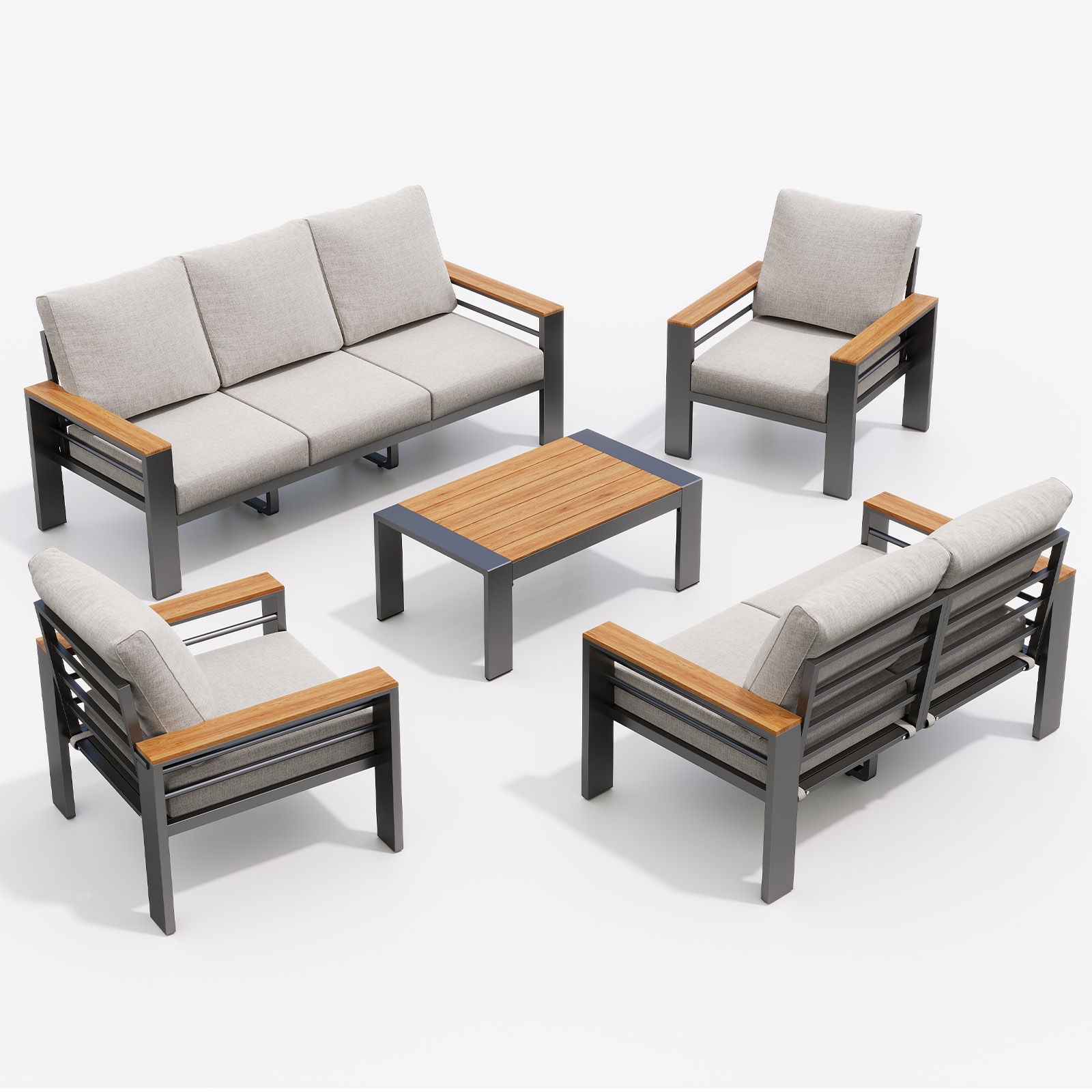 AOXUN PA-13002 Patio-Conversation-Sets - View #9