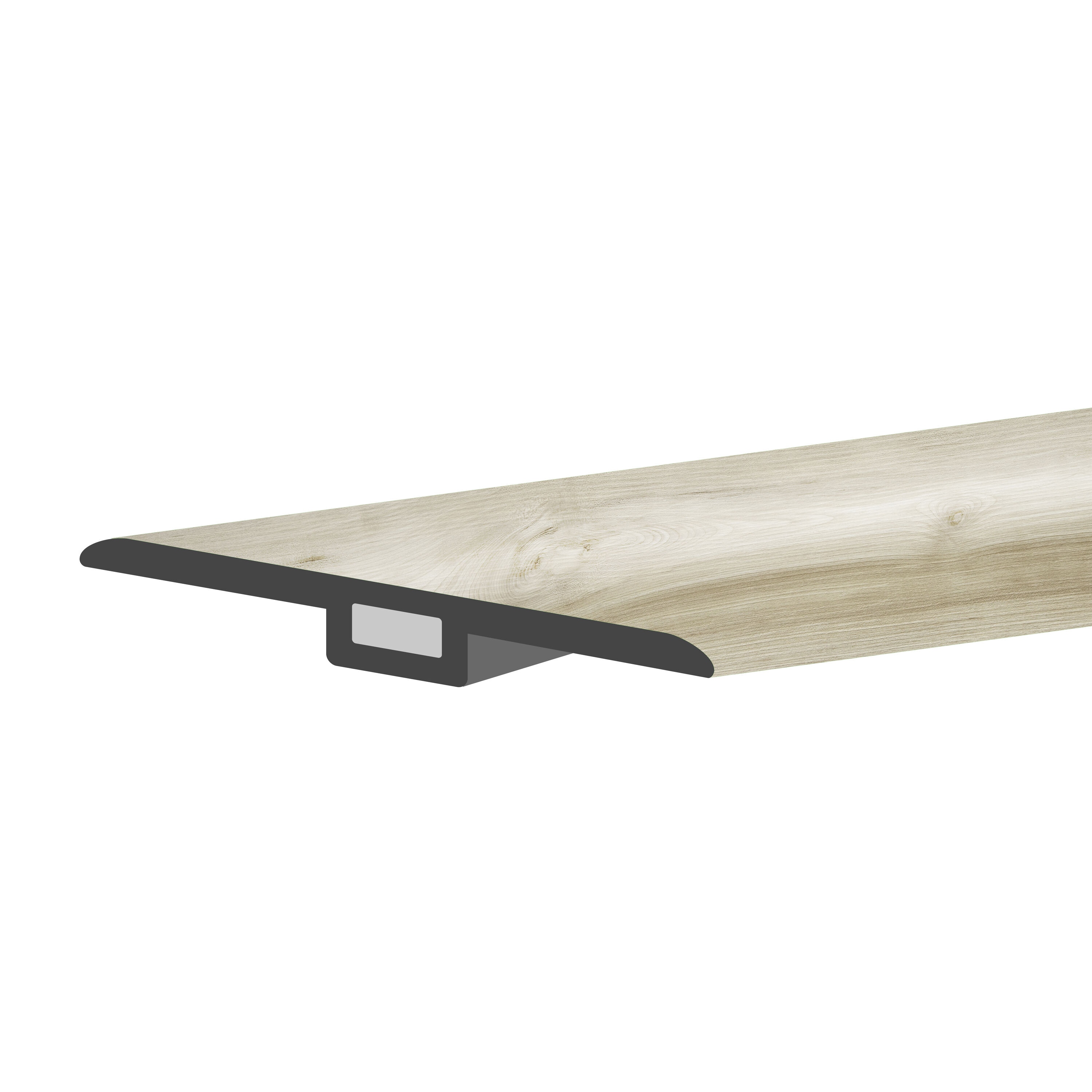 Lucida USA GC-320TM GlueCore T-moulding Fadewood 0.27-in T x 1.75-in W x 48-in L Vinyl T-moulding