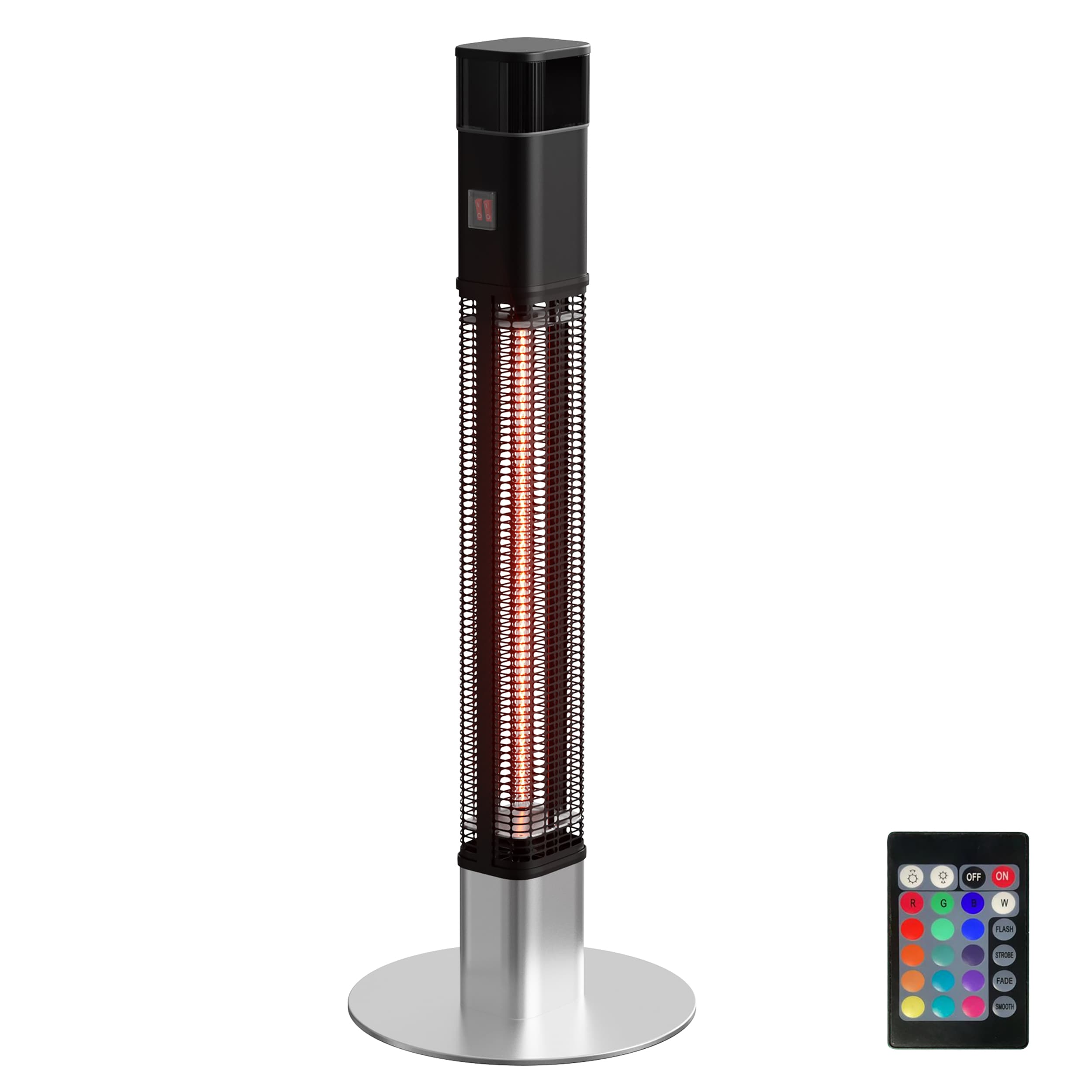 Deko Living COH40003 120 -Volt Black Aluminum Electric Patio Heater