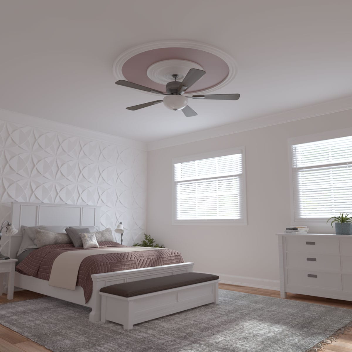 Ekena Millwork CR67BR Ceiling-Rings - View #8