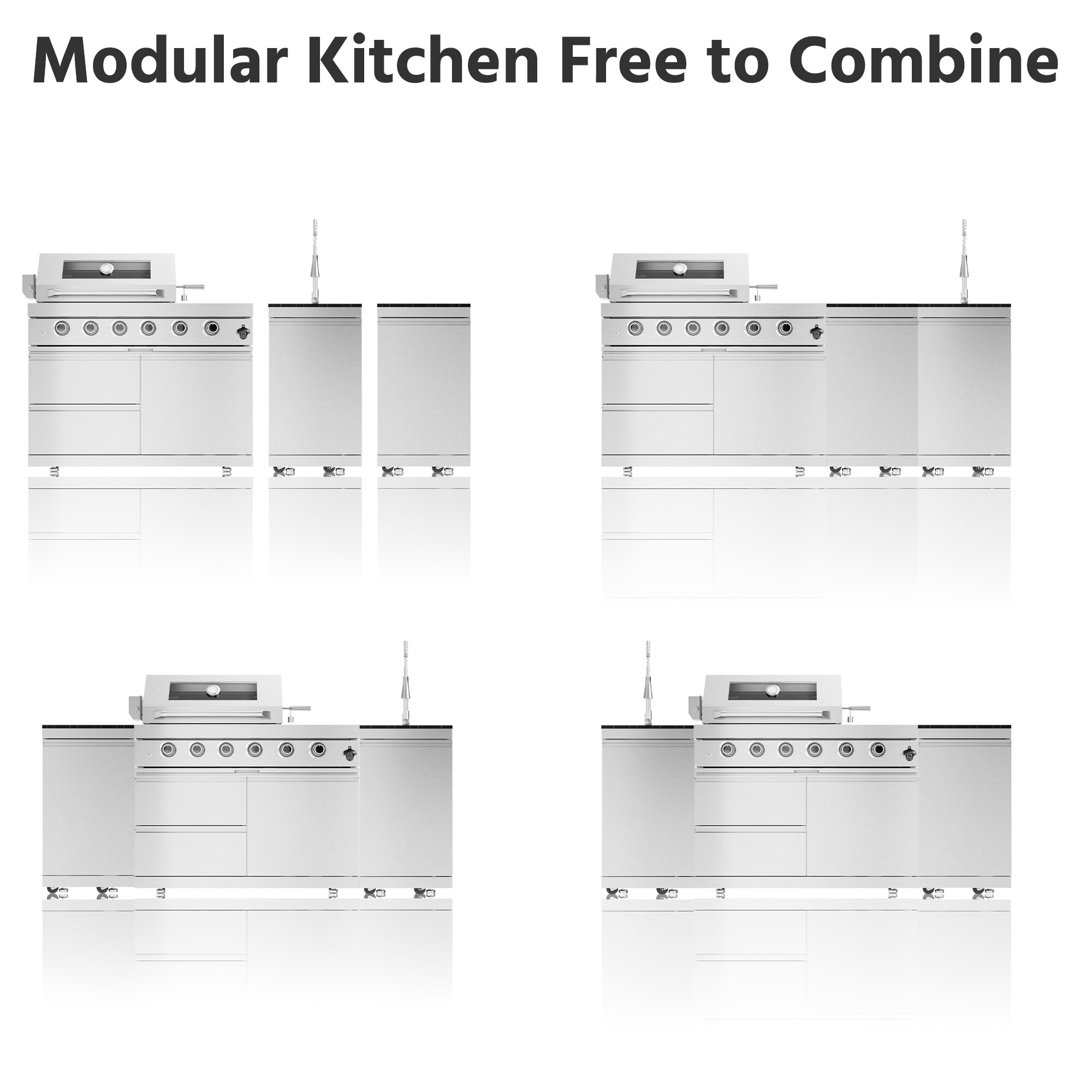 ES-DIY 2512GL23SL4 Modular-Outdoor-Kitchens - View #14