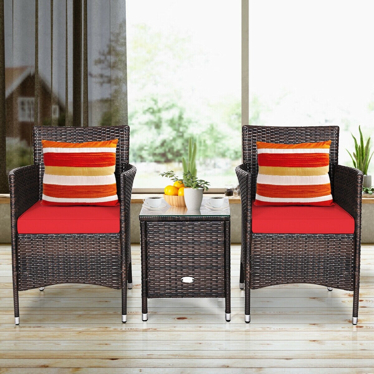 Forclover HYFE-3638RE Patio-Conversation-Sets - View #8
