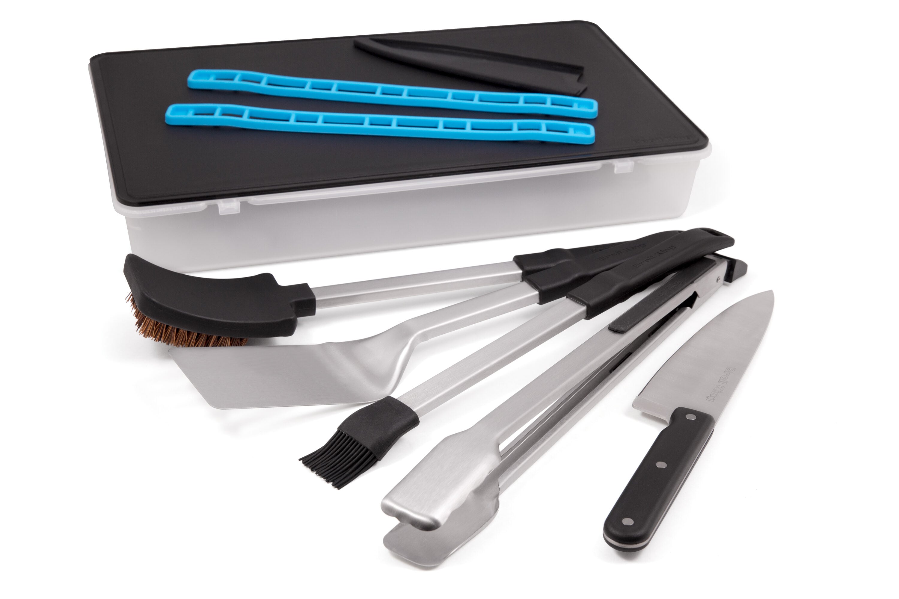 Broil King Porta Chef 9-Pack Stainless Steel Tool Set 64001 at Lowes.com