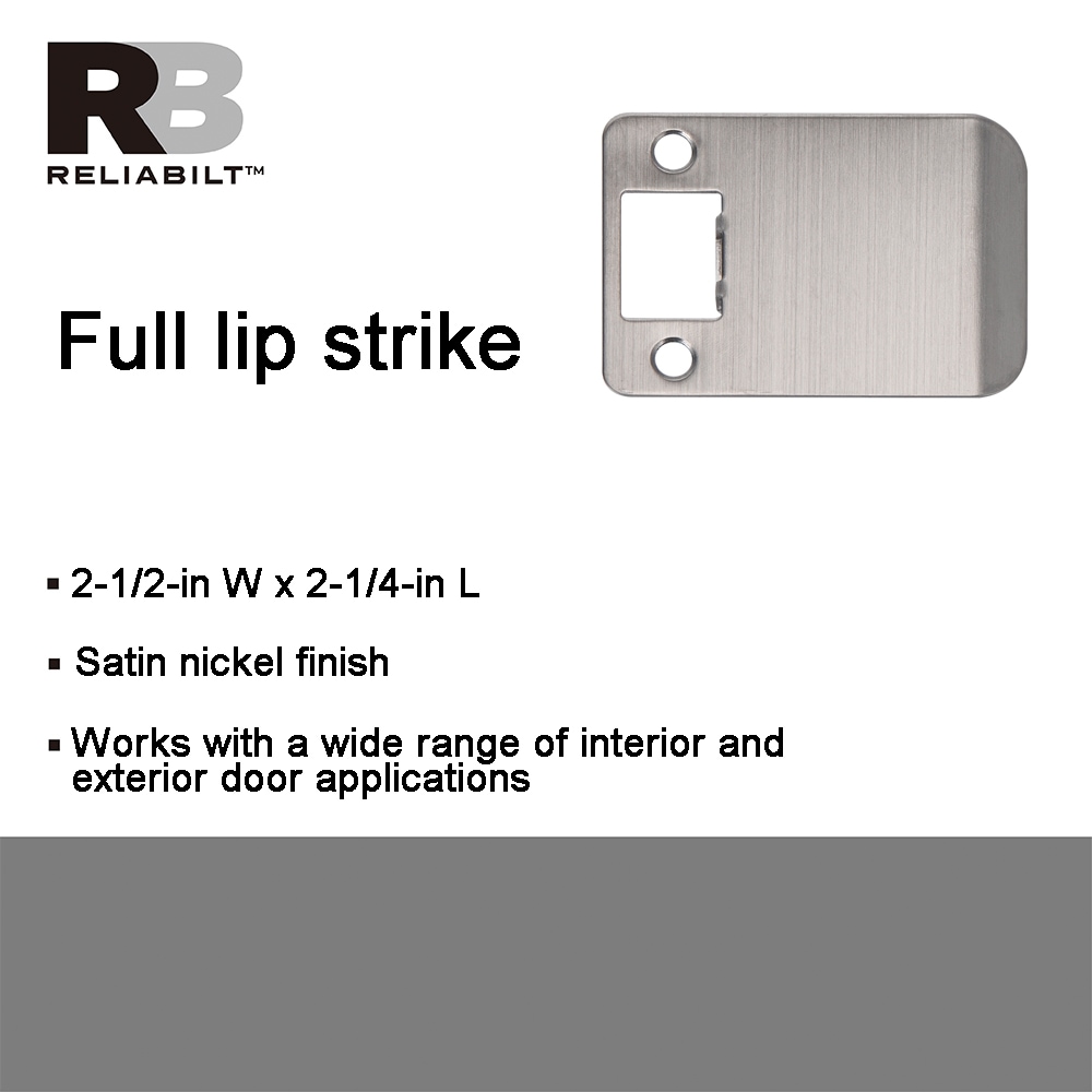 RELIABILT 07-2945 Entry-Door-Strike-Plates - Thumbnail View #2