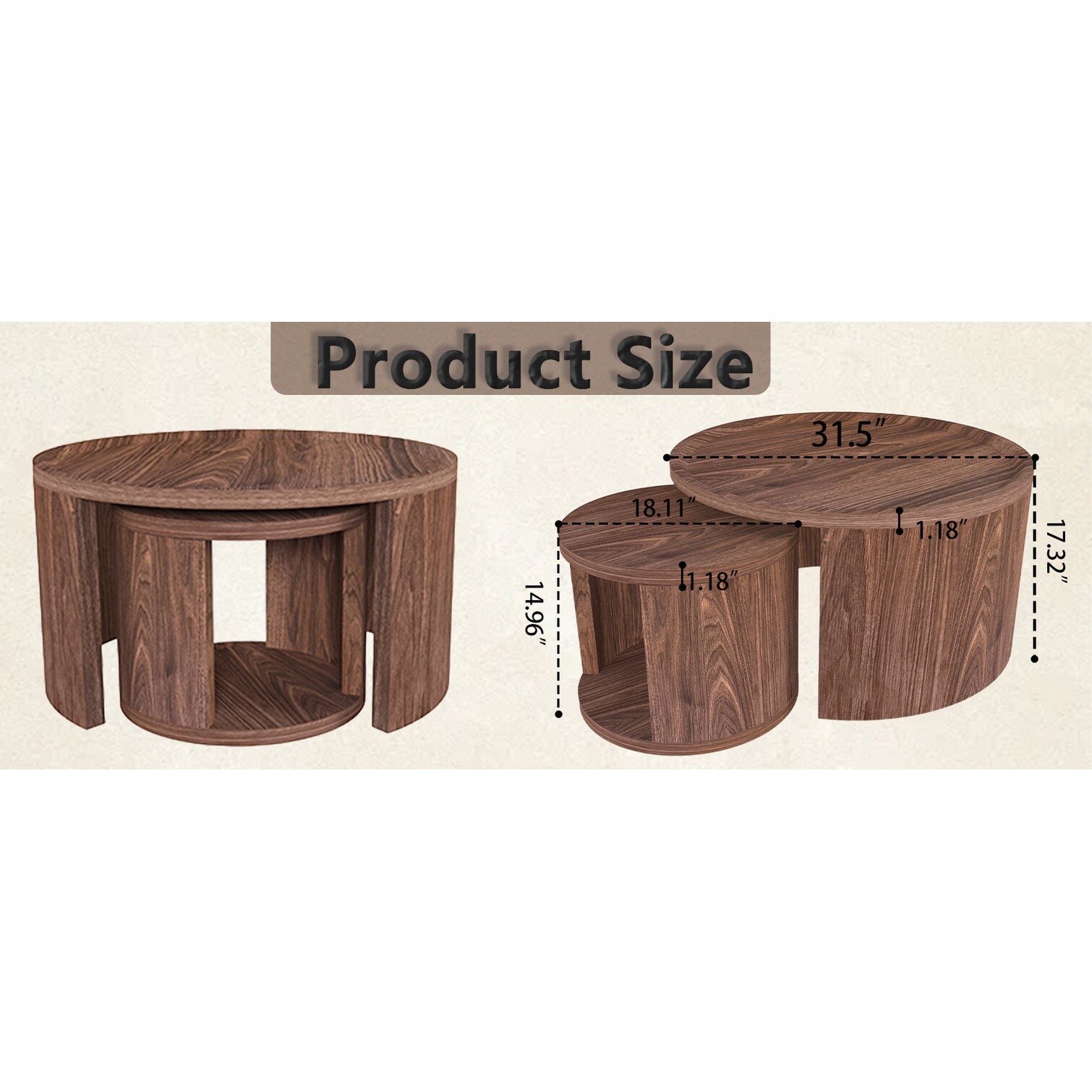 SunJet PGPBQ3NTPQJE Coffee-Tables - View #6