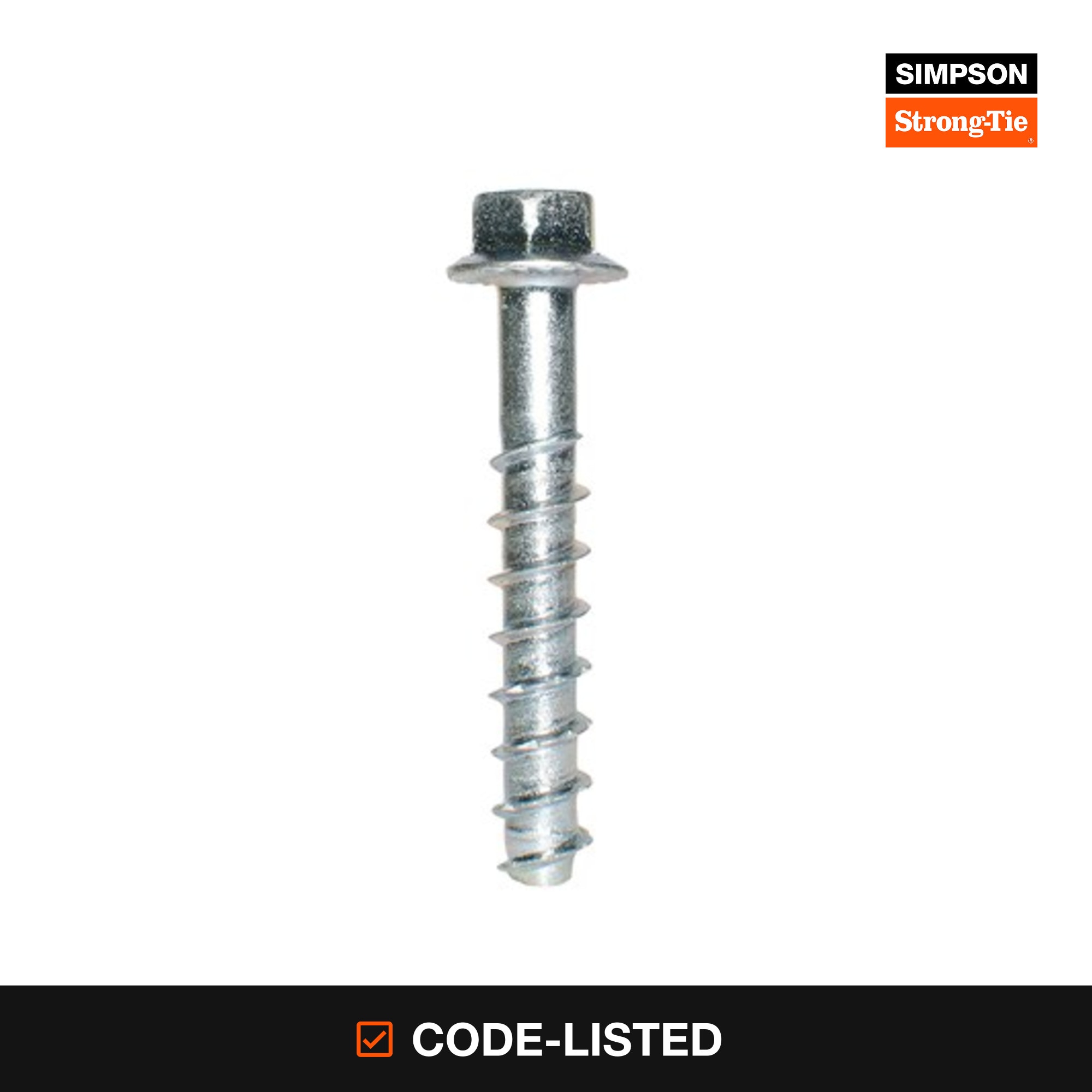 Simpson Strong-Tie 1/4-in x 1-7/8-in Concrete Screw Anchors