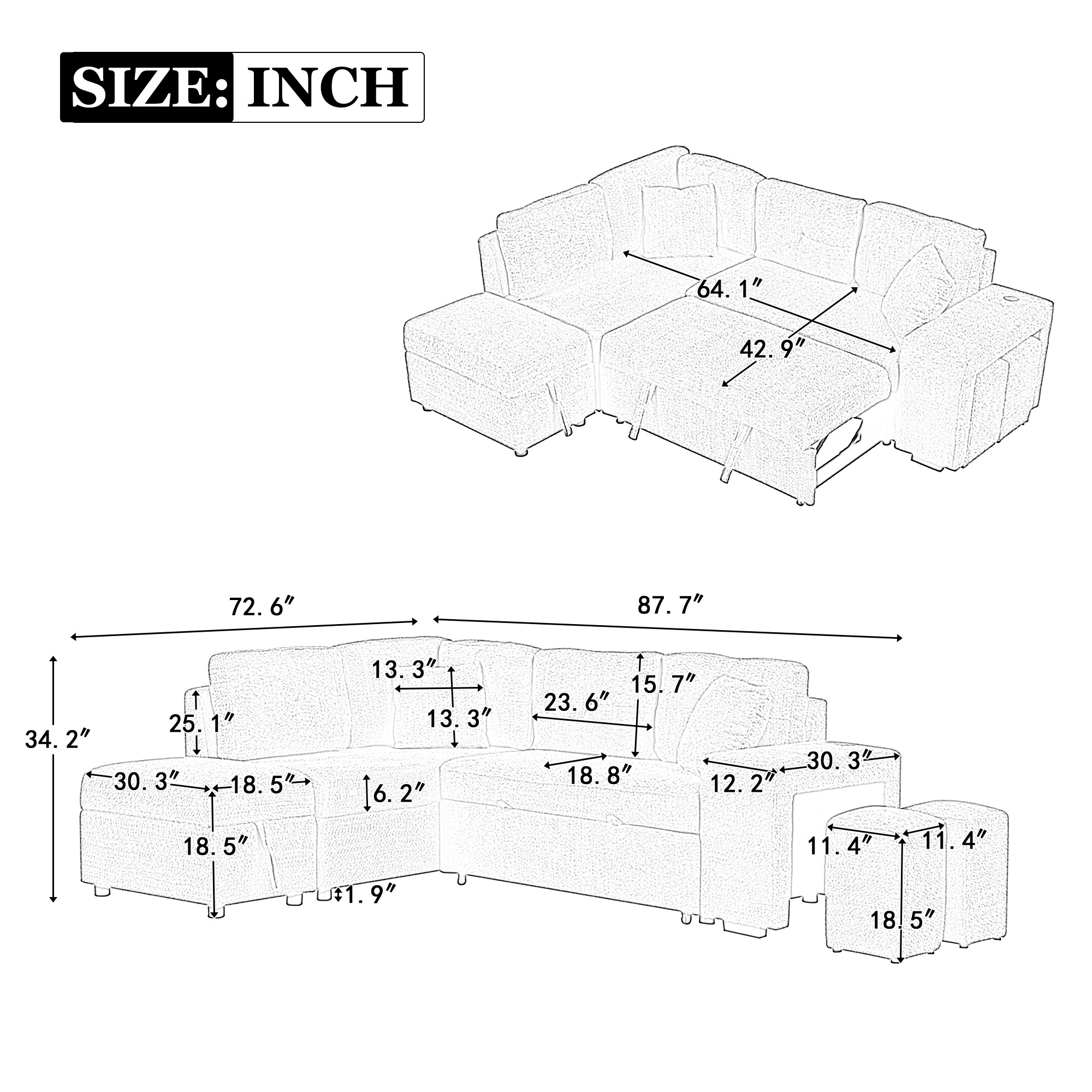 Bybafun YA3700454 Sofas-Loveseats - View #3