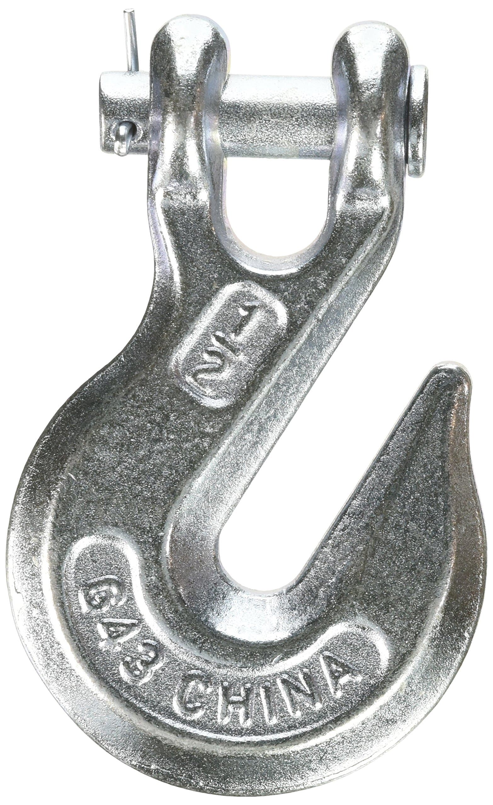 WMH Tool Group Apex Tool Group T9501824 1/2 in Clevis Grab Hook Zinc Finish 9200 lb WLL #5038542