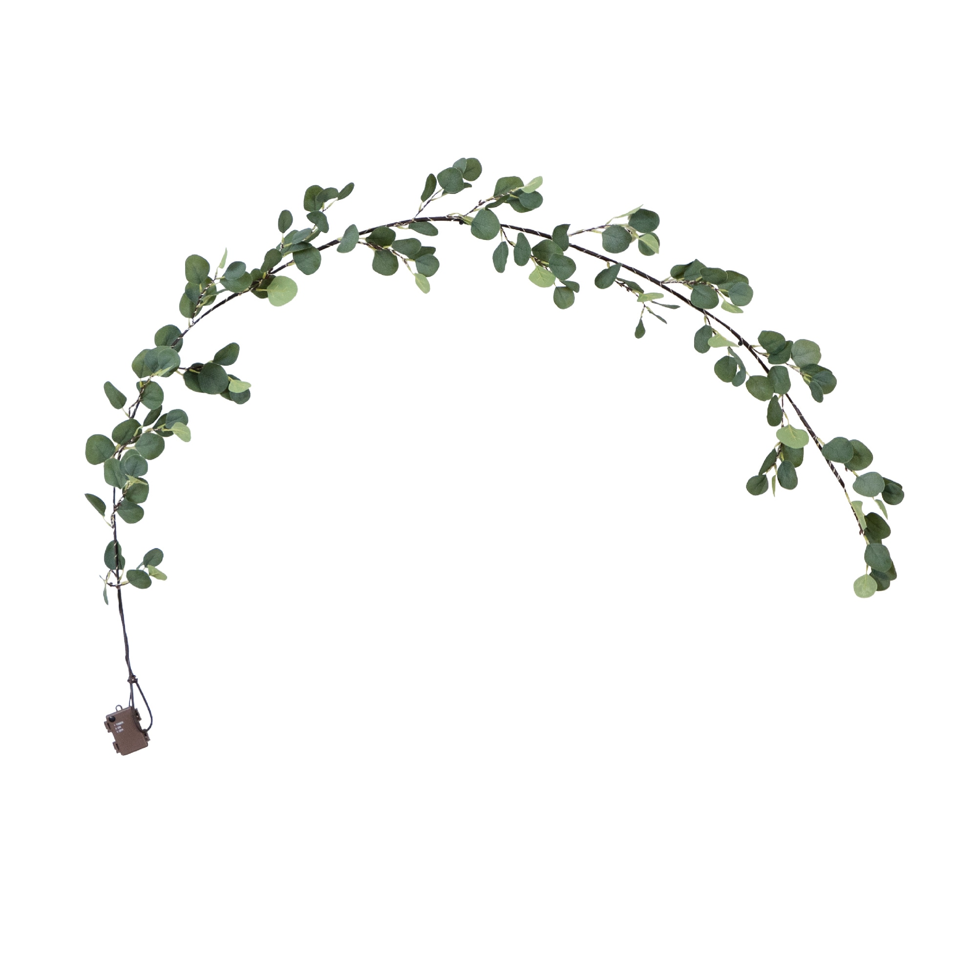 Nearly Natural W1368 78-Inches Green Indoor Hanging Eucalyptus Artificial garland