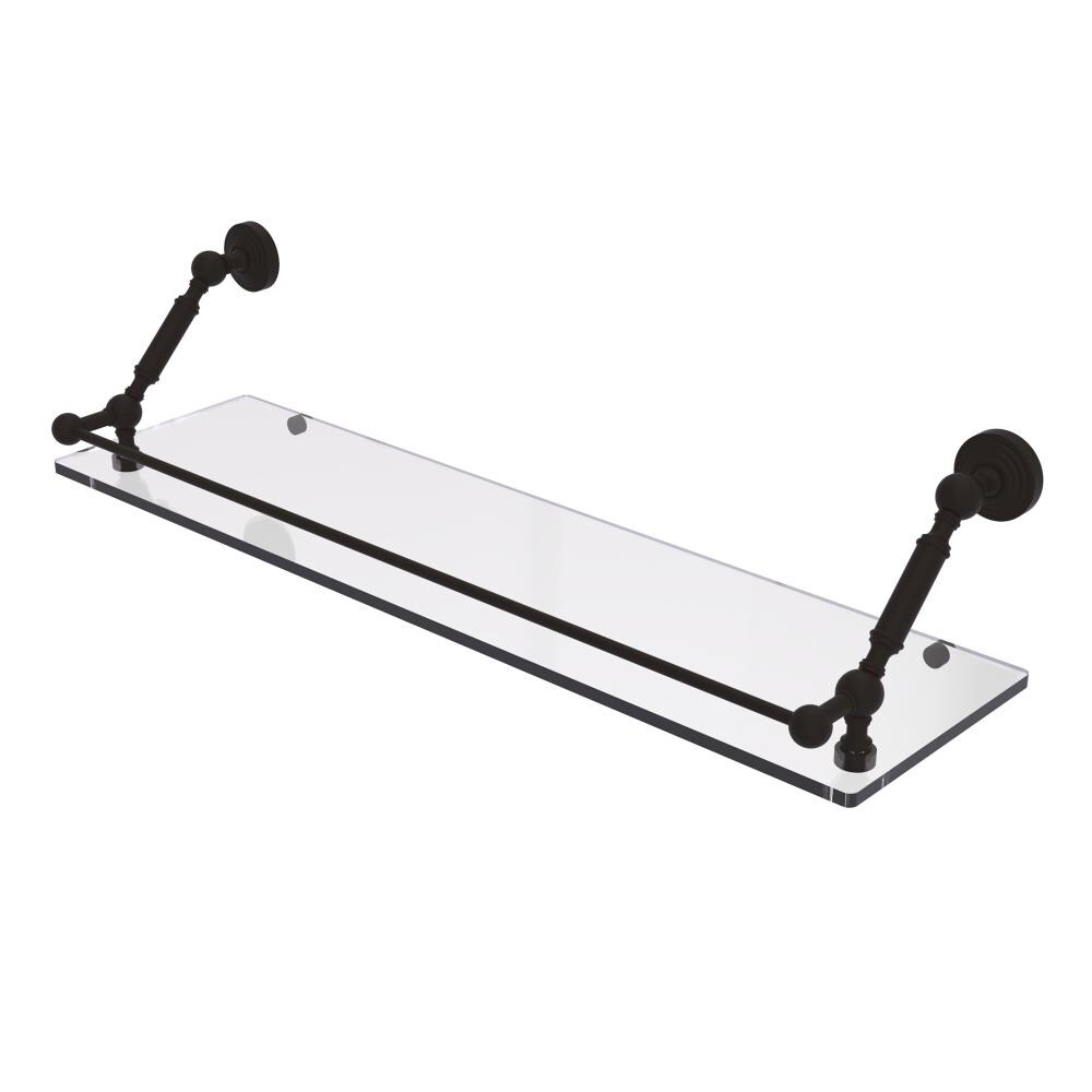 Allied Brass WP-1-30-GAL-ORB Waverly Place Oil-rubbed Bronze Wall mount Bathroom Shelf ( 30-in x 7.3-in x 8-in )