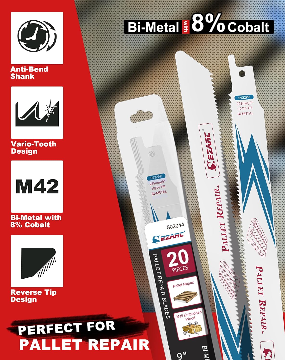 EZARC 802044 Reciprocating-Saw-Blades - View #3