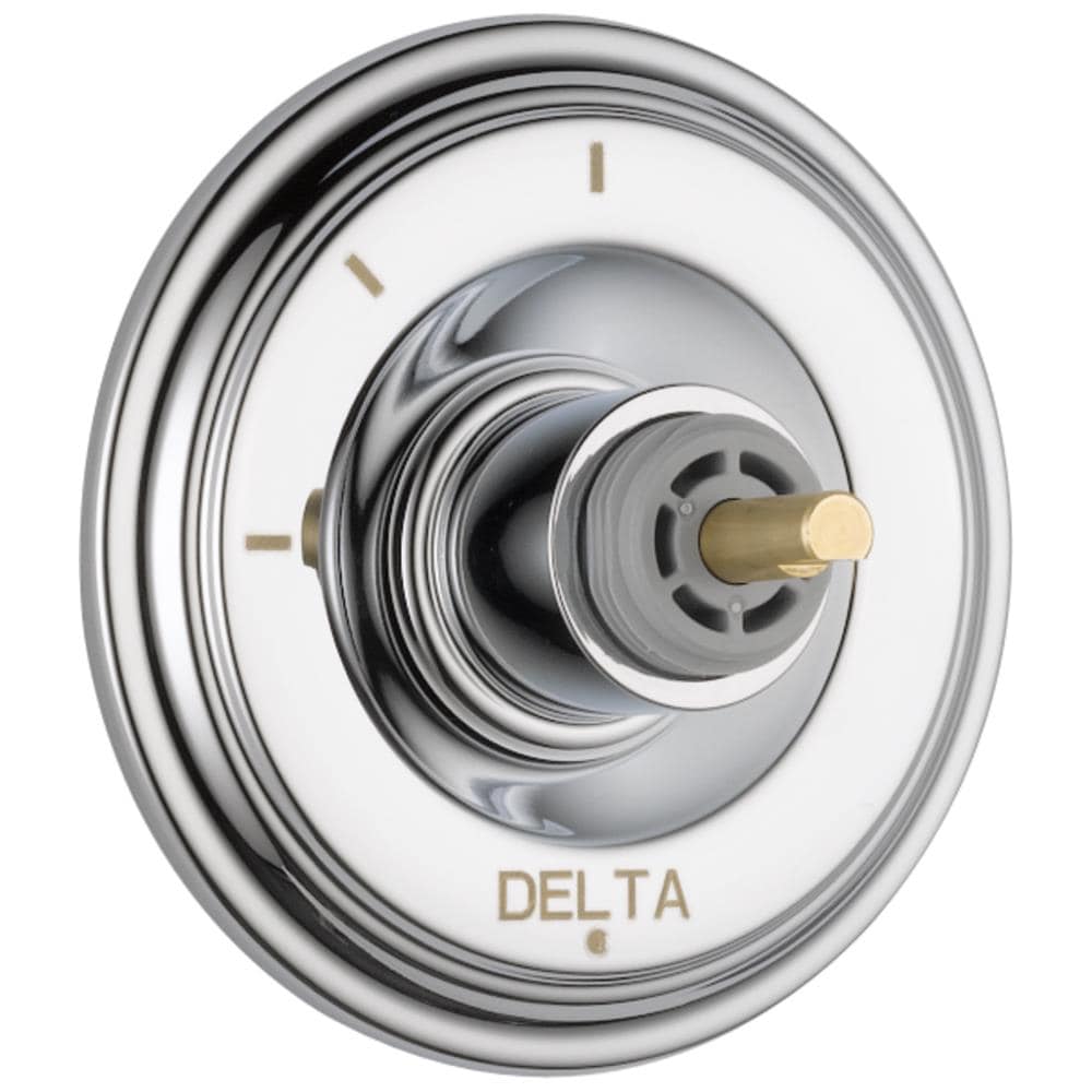 Delta T11897-LHP Cassidy Polished Chrome 2-Inches Universal Bathtub/Shower Diverter 0.5-Inches -ID