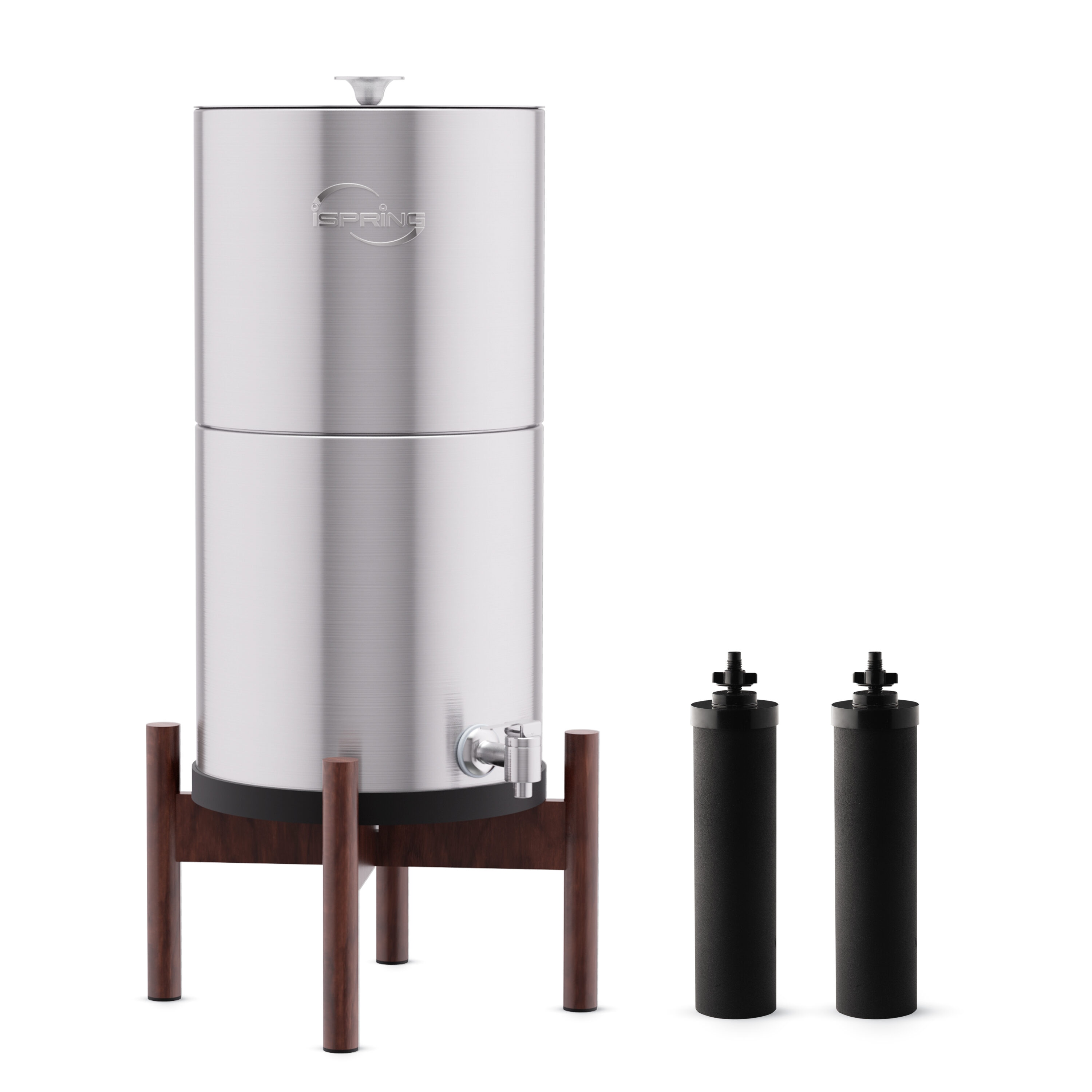 iSpring DGF2-DW DGF2-DW Carbon block Stainless steel Counter top filter