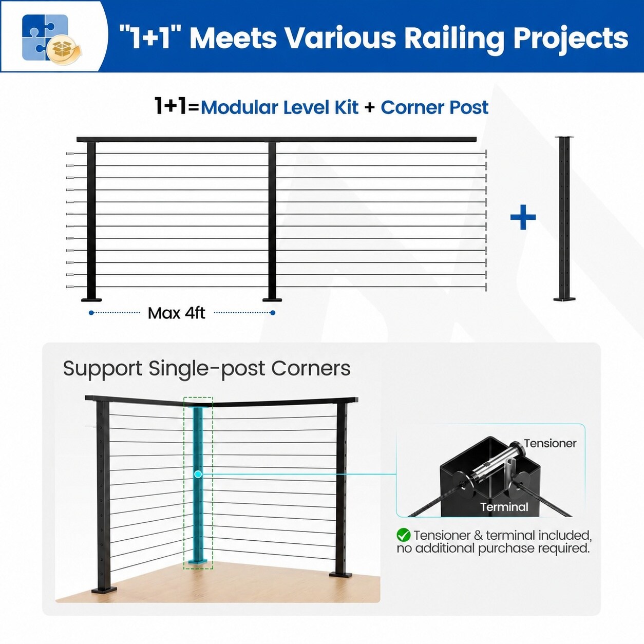 Misopily LMS0711M052 Stair-Railing-Kits - View #4