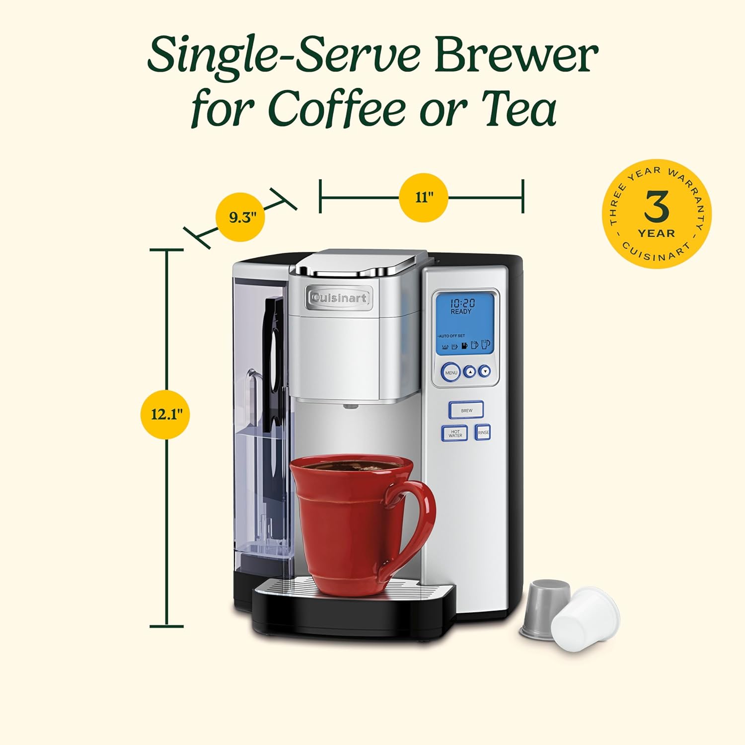 Cuisinart SS-10P1 Sin-Serv-Coffee-Makers - View #5