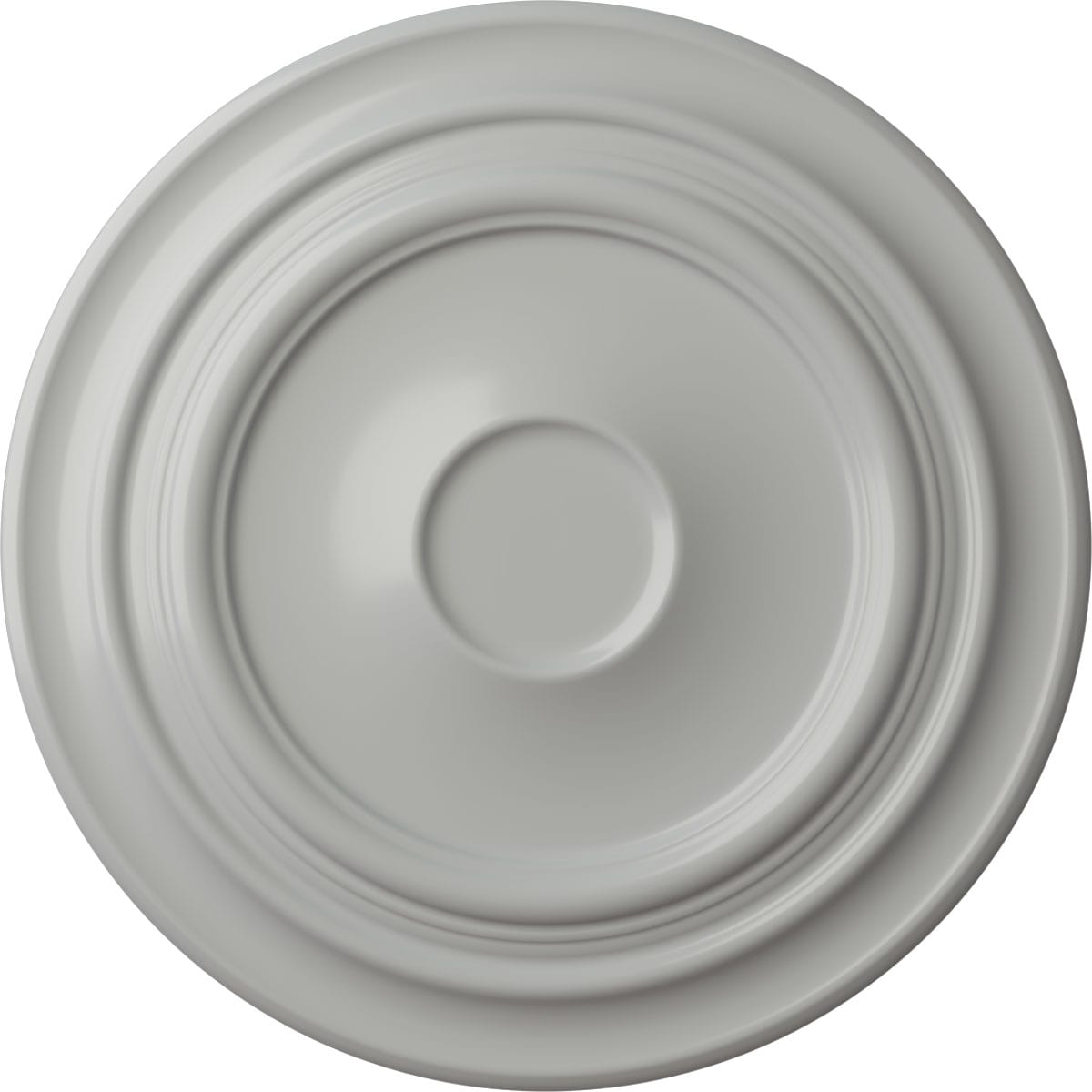 Ekena Millwork CM32GIFRF Giana 32.625-Inches W x 32.625-Inches L Painted Frost Polyurethane Whole Ceiling Medallion
