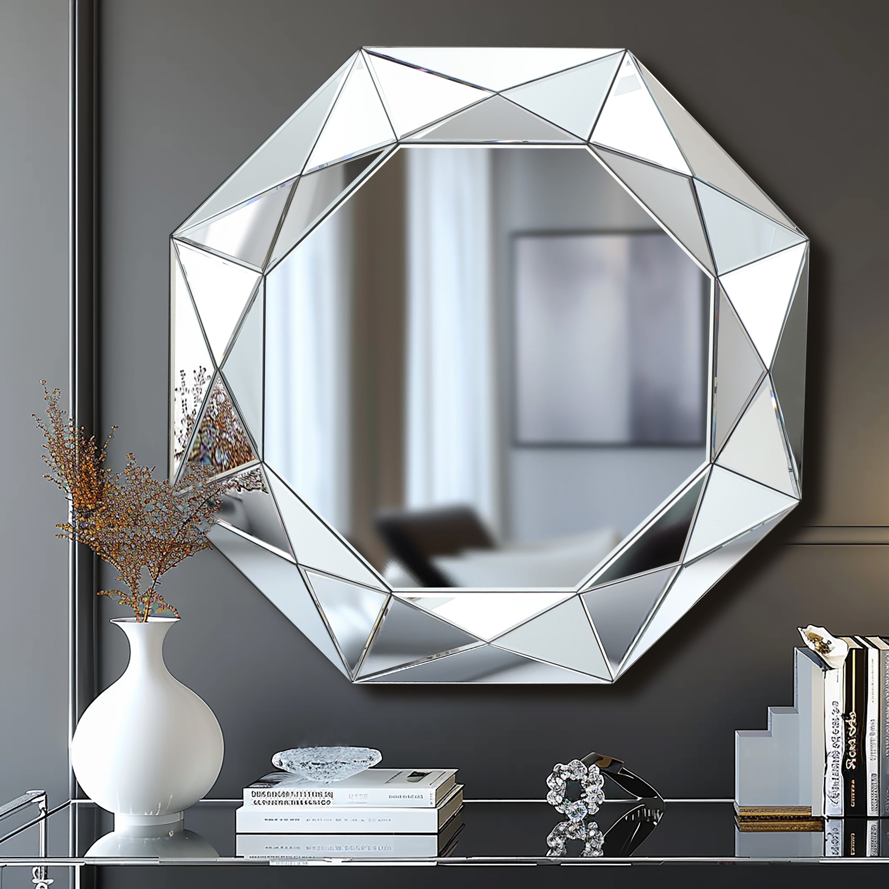 LuxenHome WHA2113 Decor-Mirrors - View #3