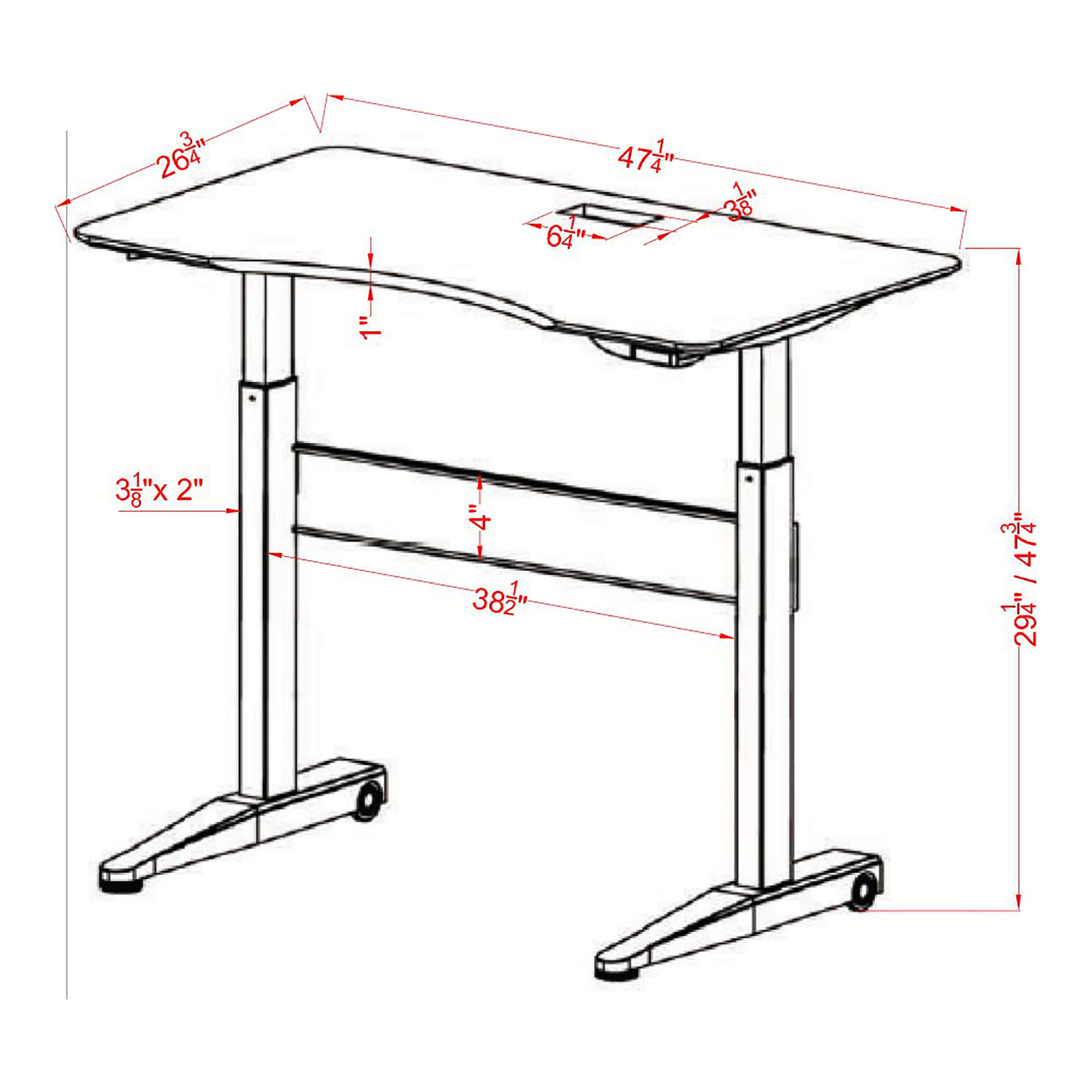 Furniture of America IDF-DK6092BK-S desks - View #12