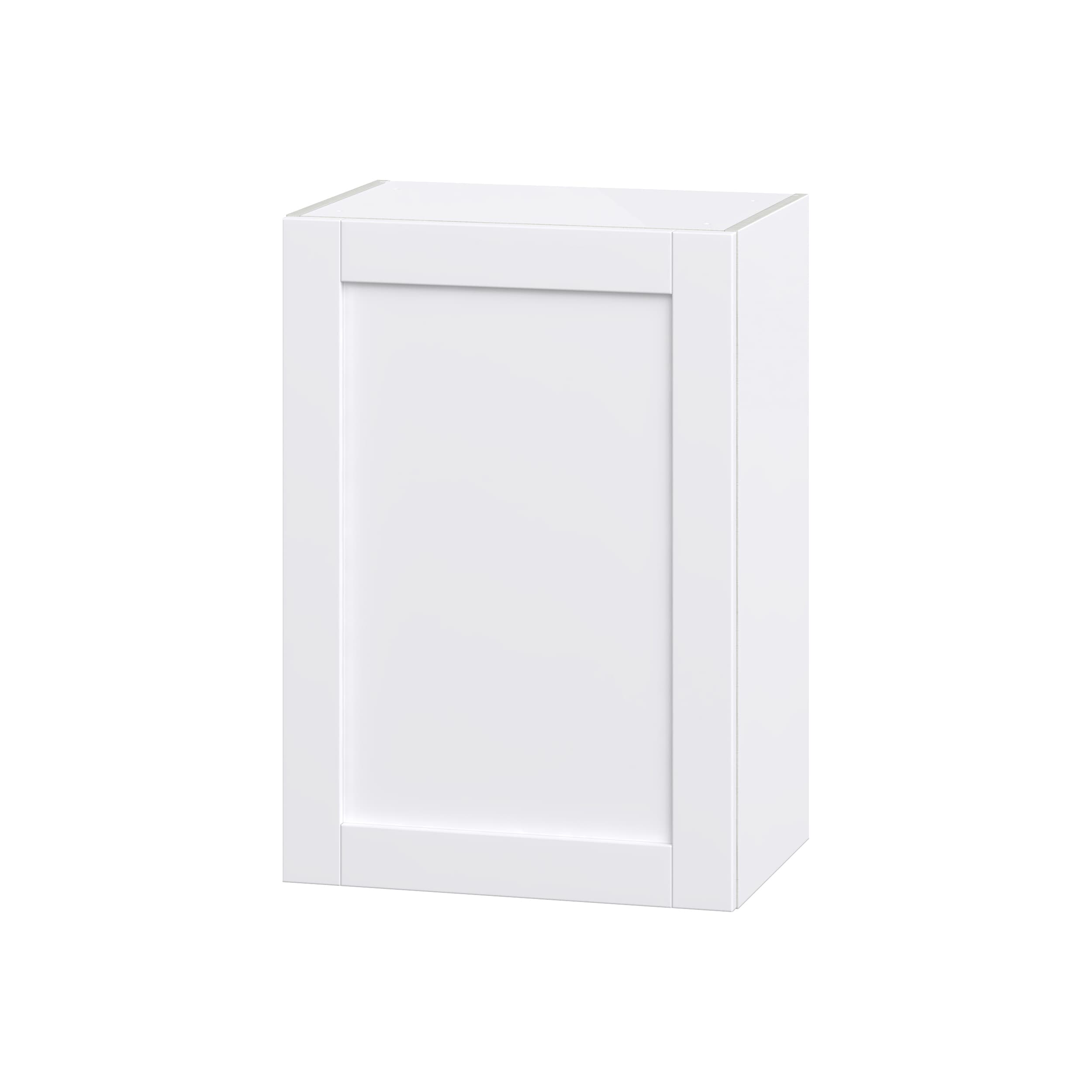Hugo&Borg Rosemont 21-in W x 30-in H x 14-in D Glacier White Wall Fully Assembled Cabinet (Flat Panel Shaker Door Style)