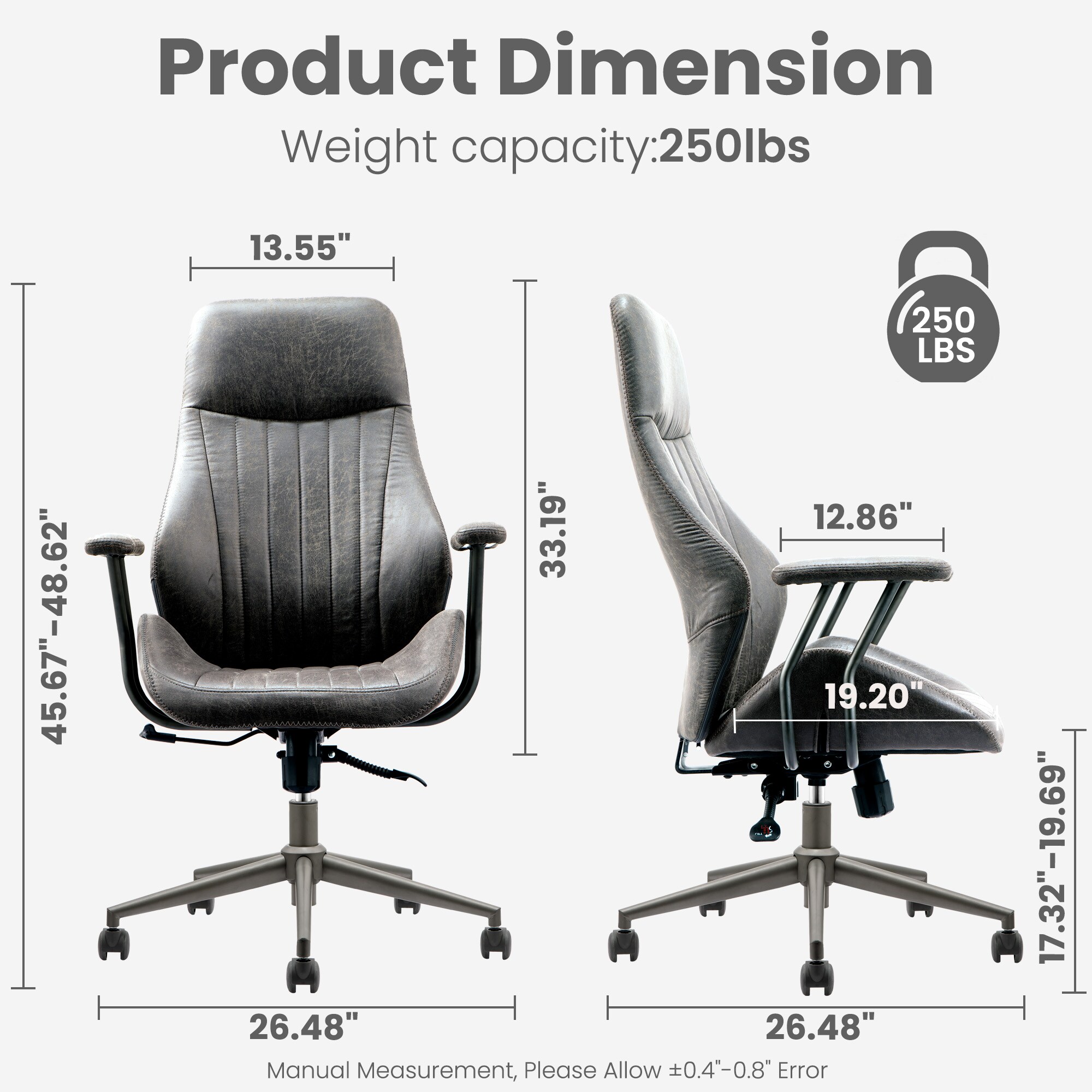 ALTRIGUS 6L-KL700-AL Office-Chairs - View #3