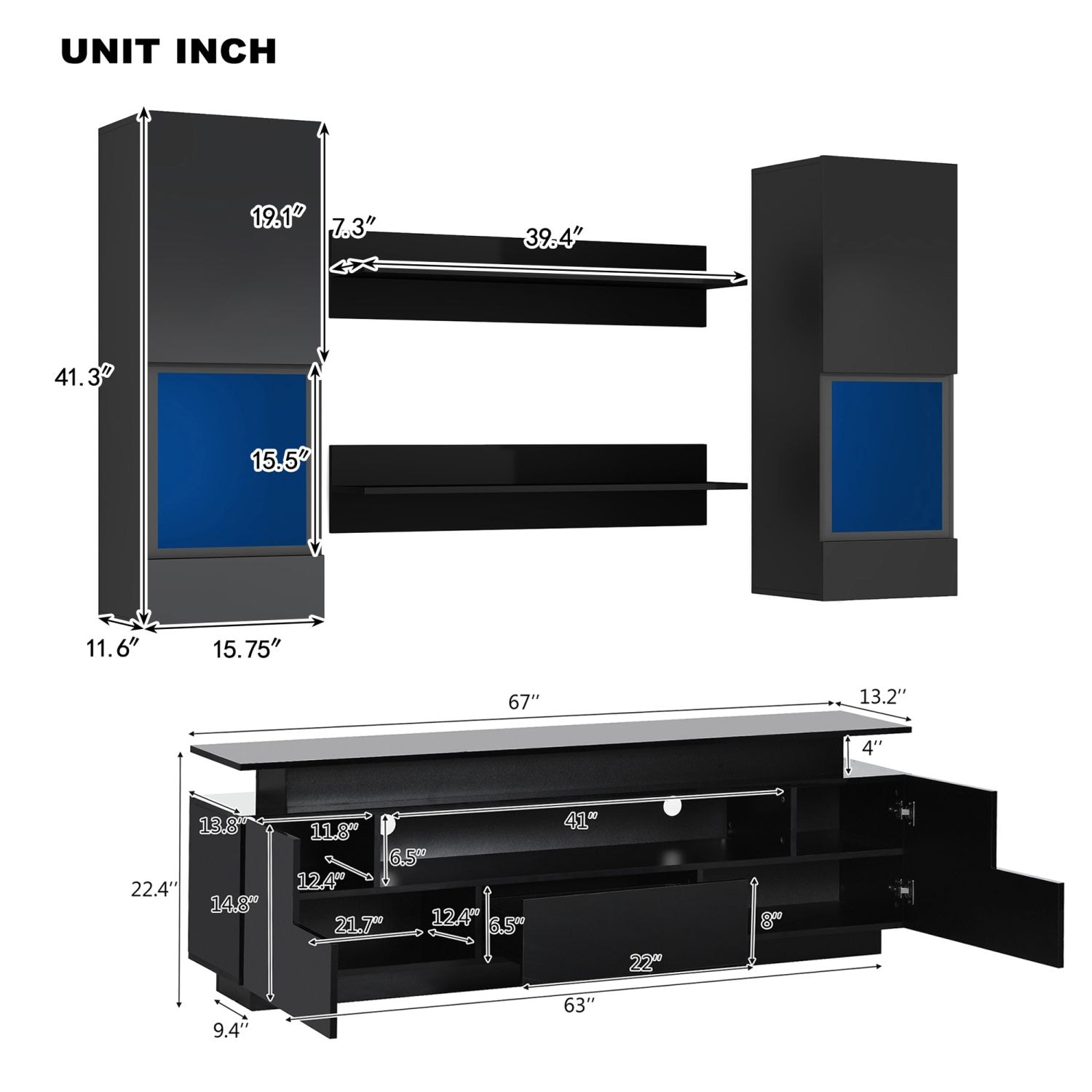 JASMODER SD000012AAB Tv-Stands - View #6