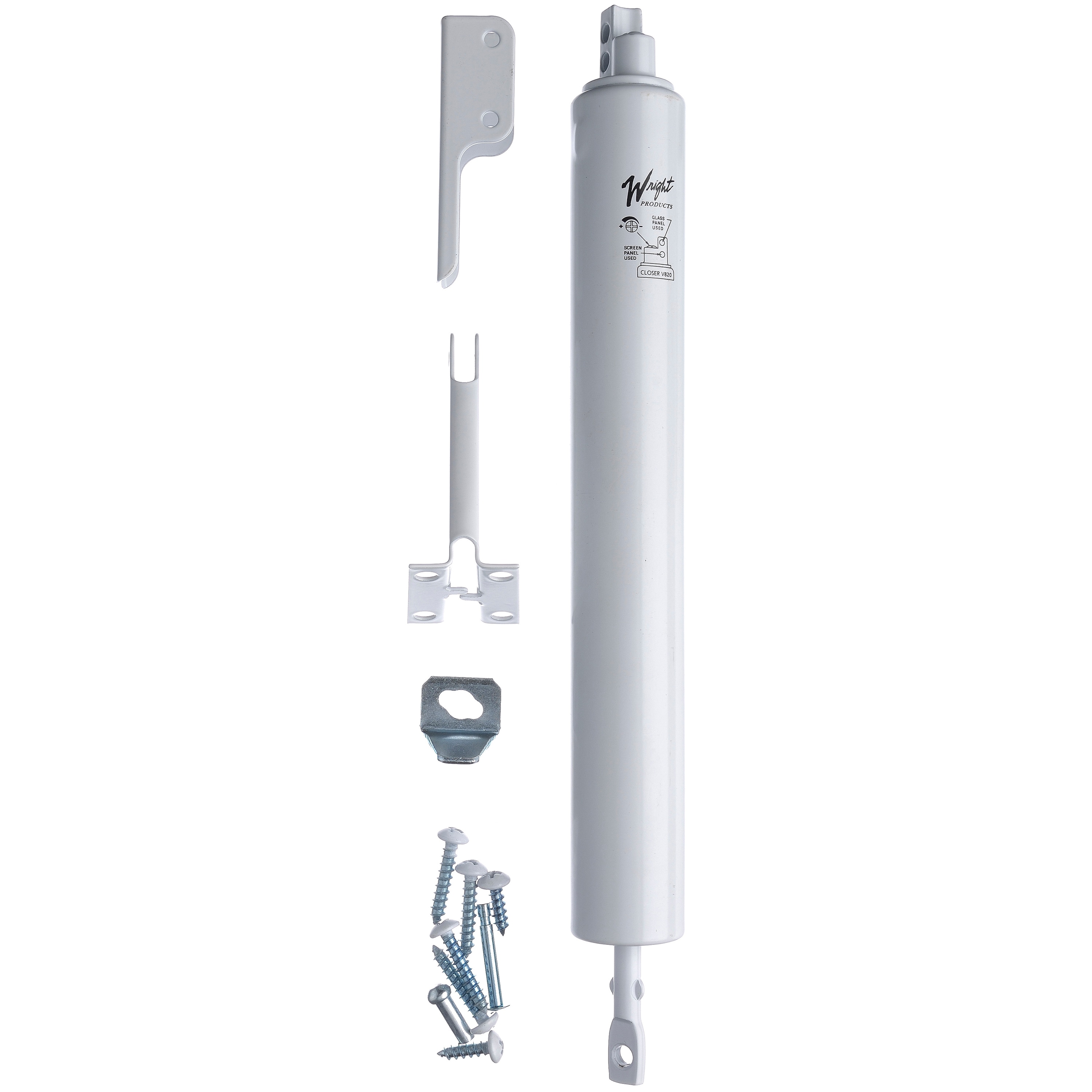 WRIGHT PRODUCTS V820AWH Screen-Storm-Door-Hinges - View #6
