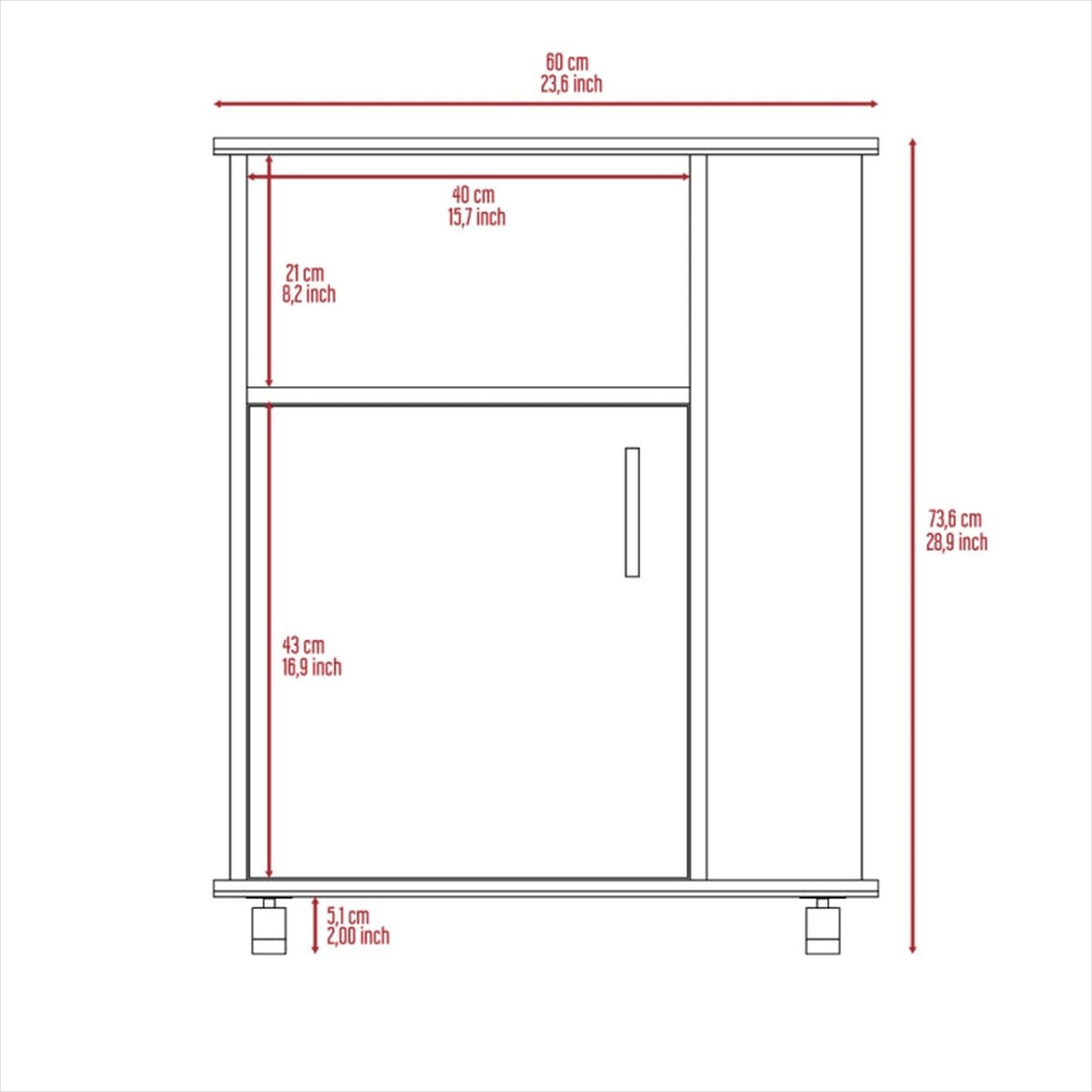 FlowLuxe E6QB220VNWI3 Kitchen-Furniture - View #2