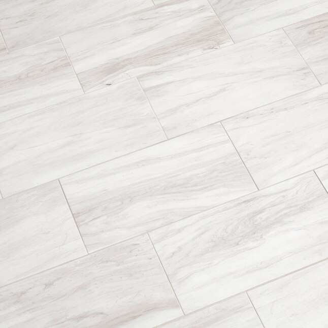 American Olean Newcastle Marble White, Marble Look Floor Tile Paint
