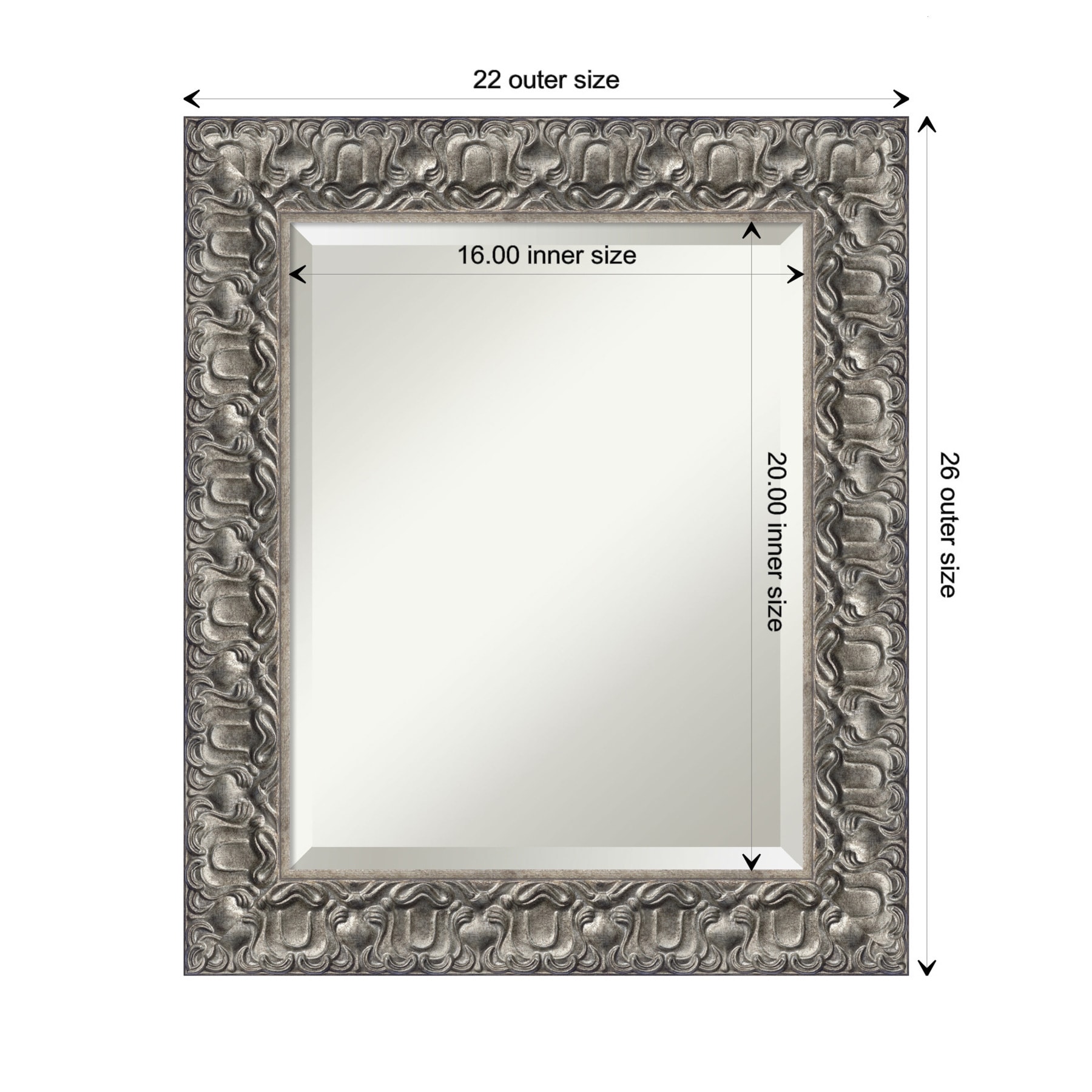Amanti Art DSW3941998 Framed-Bath-Mirrors - View #4