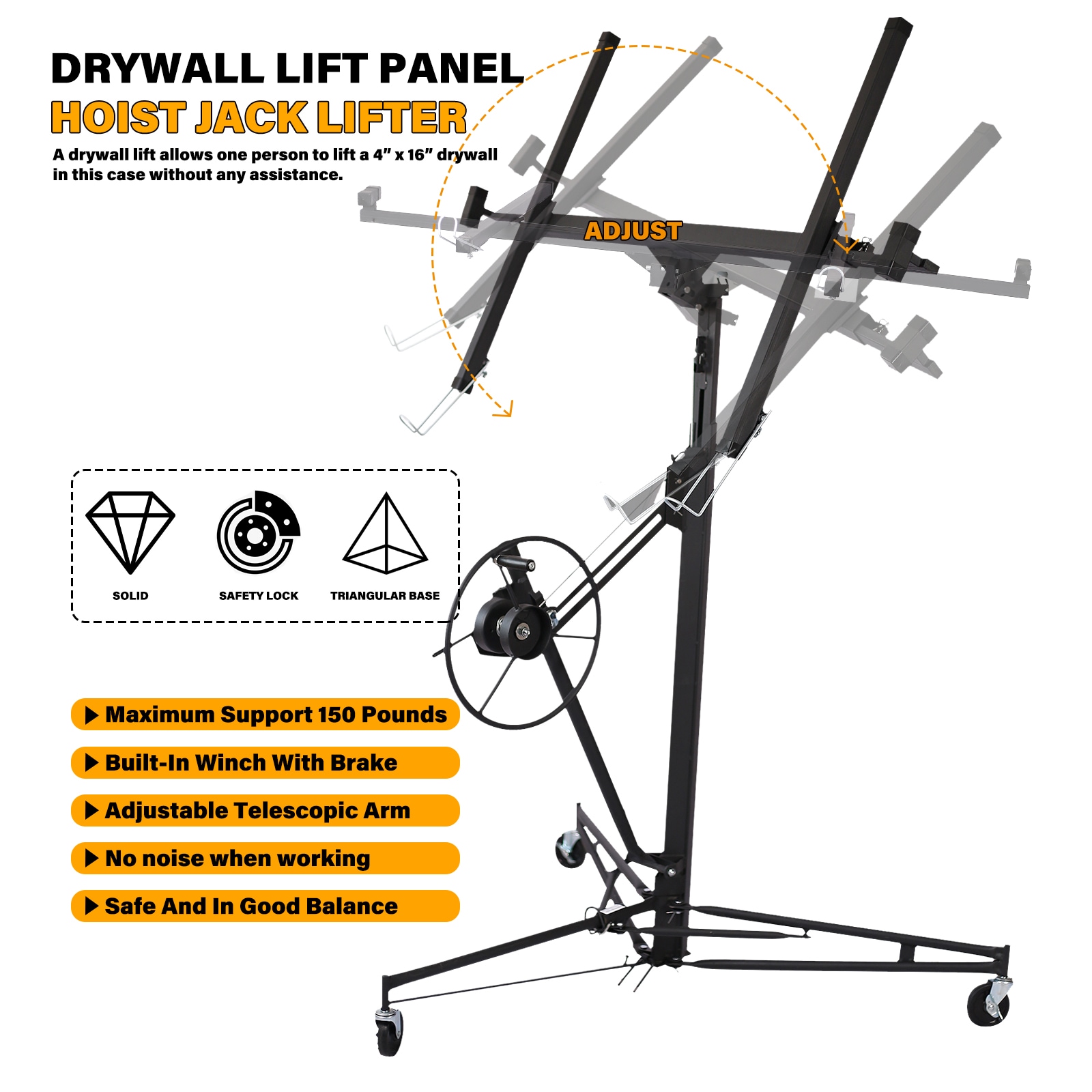 Maocao Hoom BH577217 Drywall-Panel-Carriers - View #7