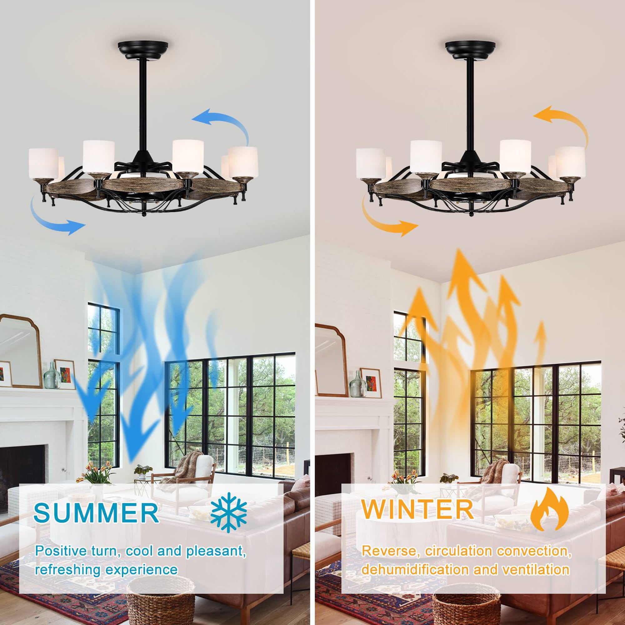 SINOFURN SYB570067WD Ceiling-Fans - View #8