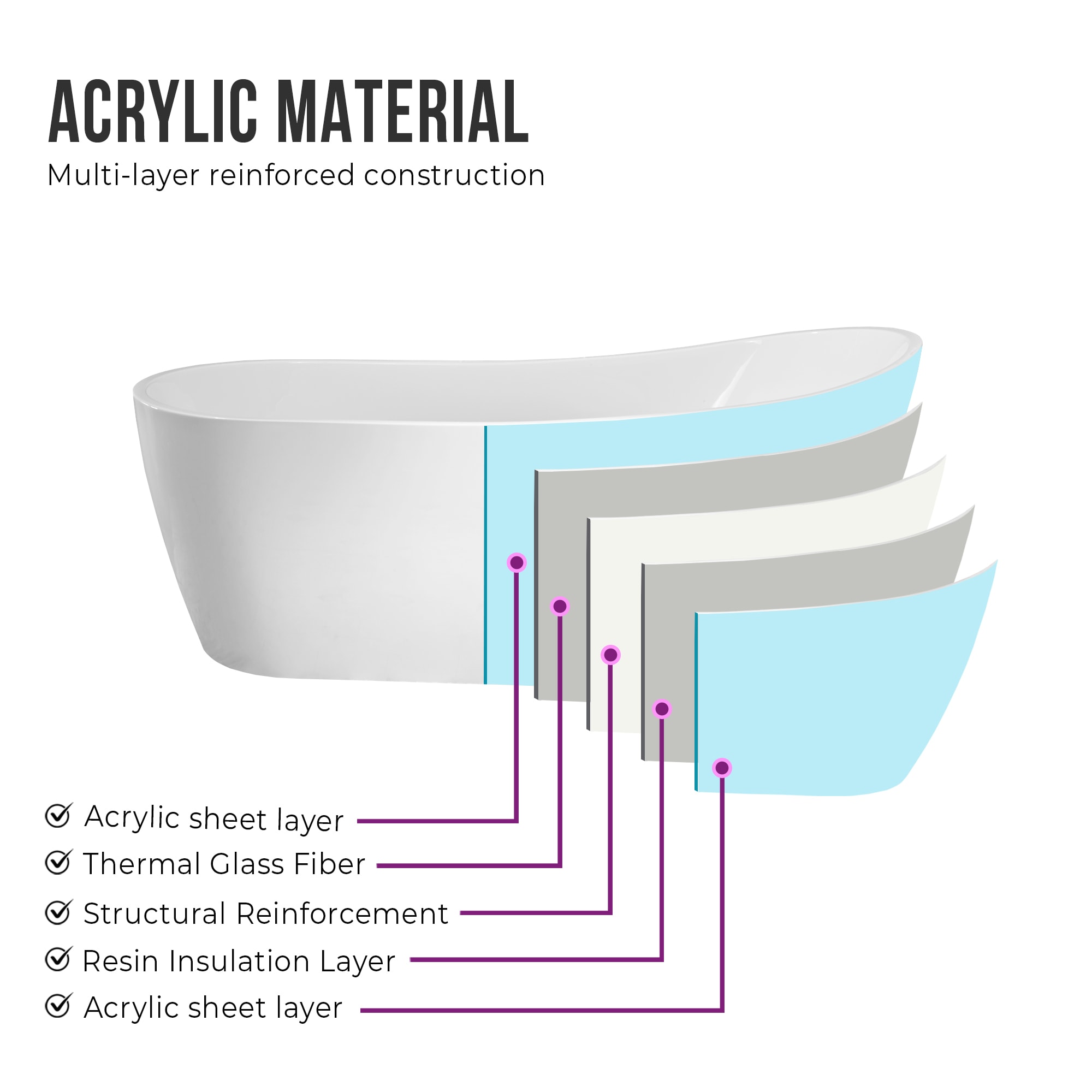 Vanity Art VA6904-S bathtubs - View #3