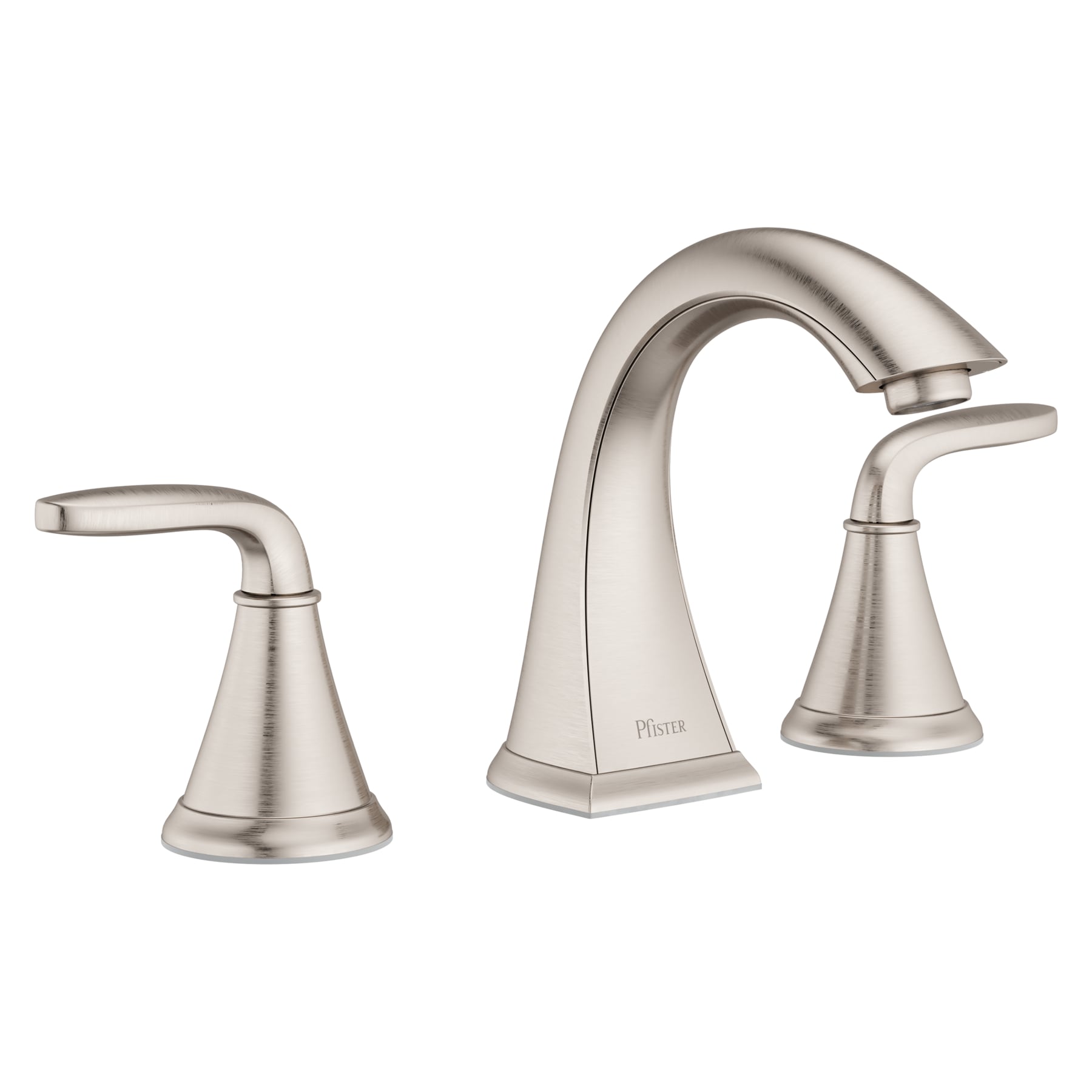 Pfister Pasadena Brushed Nickel Widespread 2 Handle WaterSense Bathroom   50235091 