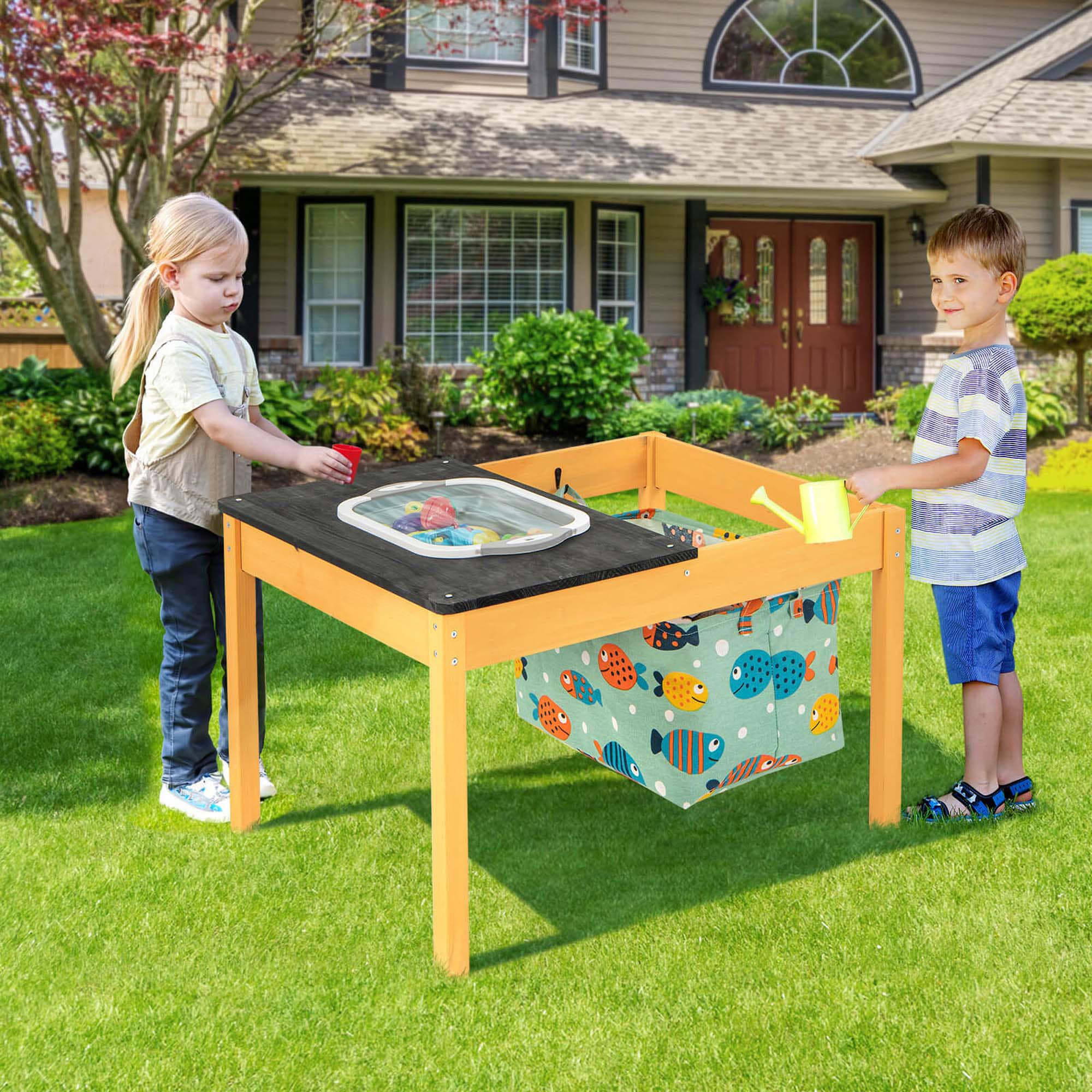 Costway HCST02051 Kids-Play-Tables - View #8