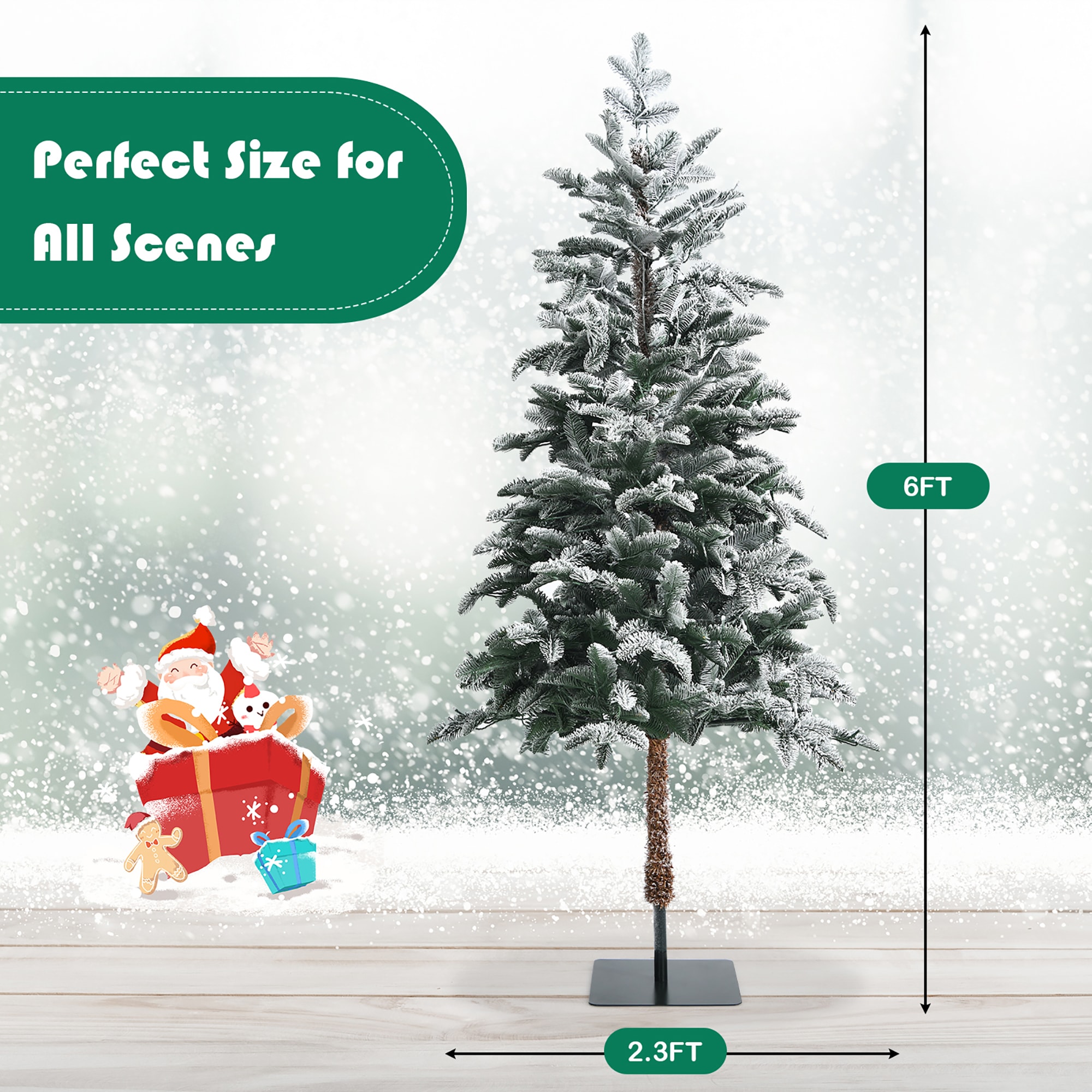 Costway CM23536US Artificial-Christmas-Trees - View #9