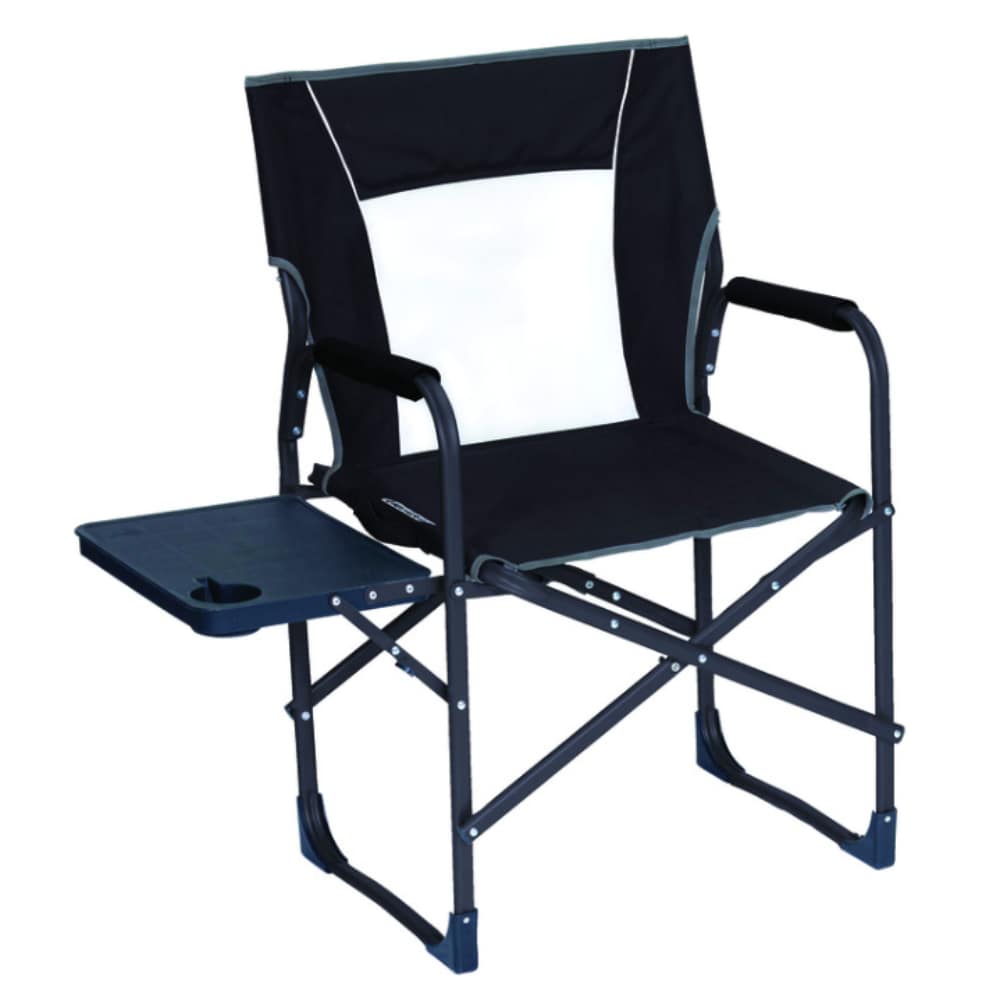 GCI Outdoor Slim-Fold Director's Folding Chair Black #8015007