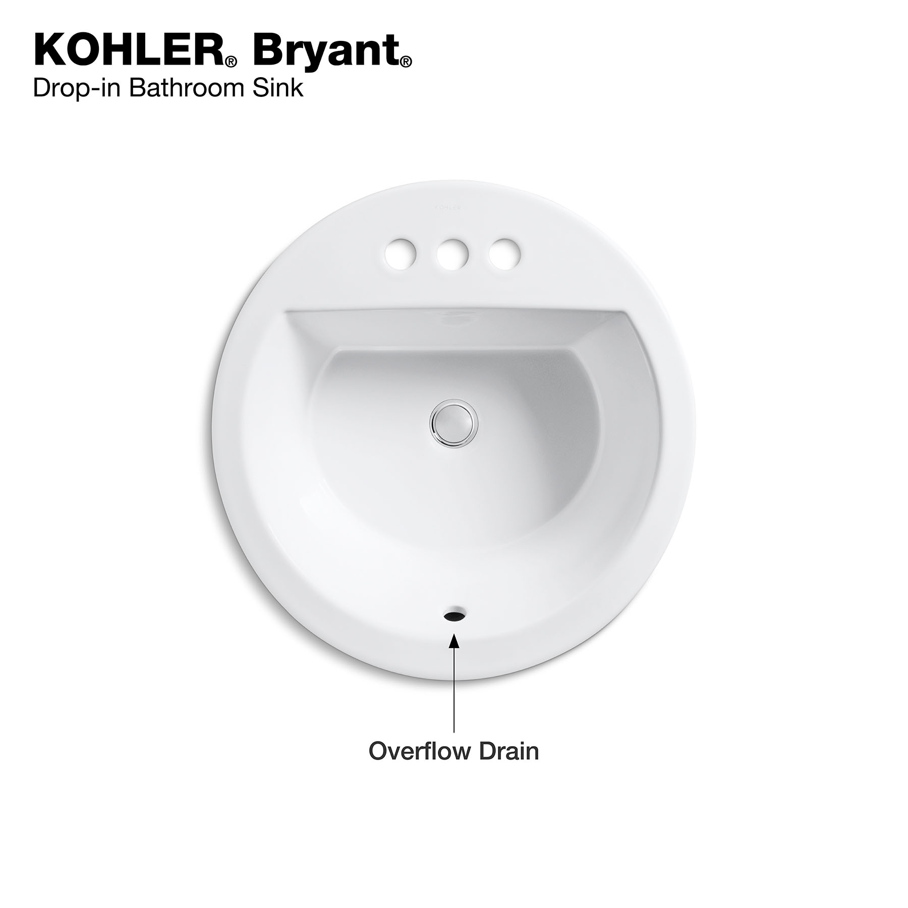 KOHLER R2714-4-0 Bath-Sink - View #6
