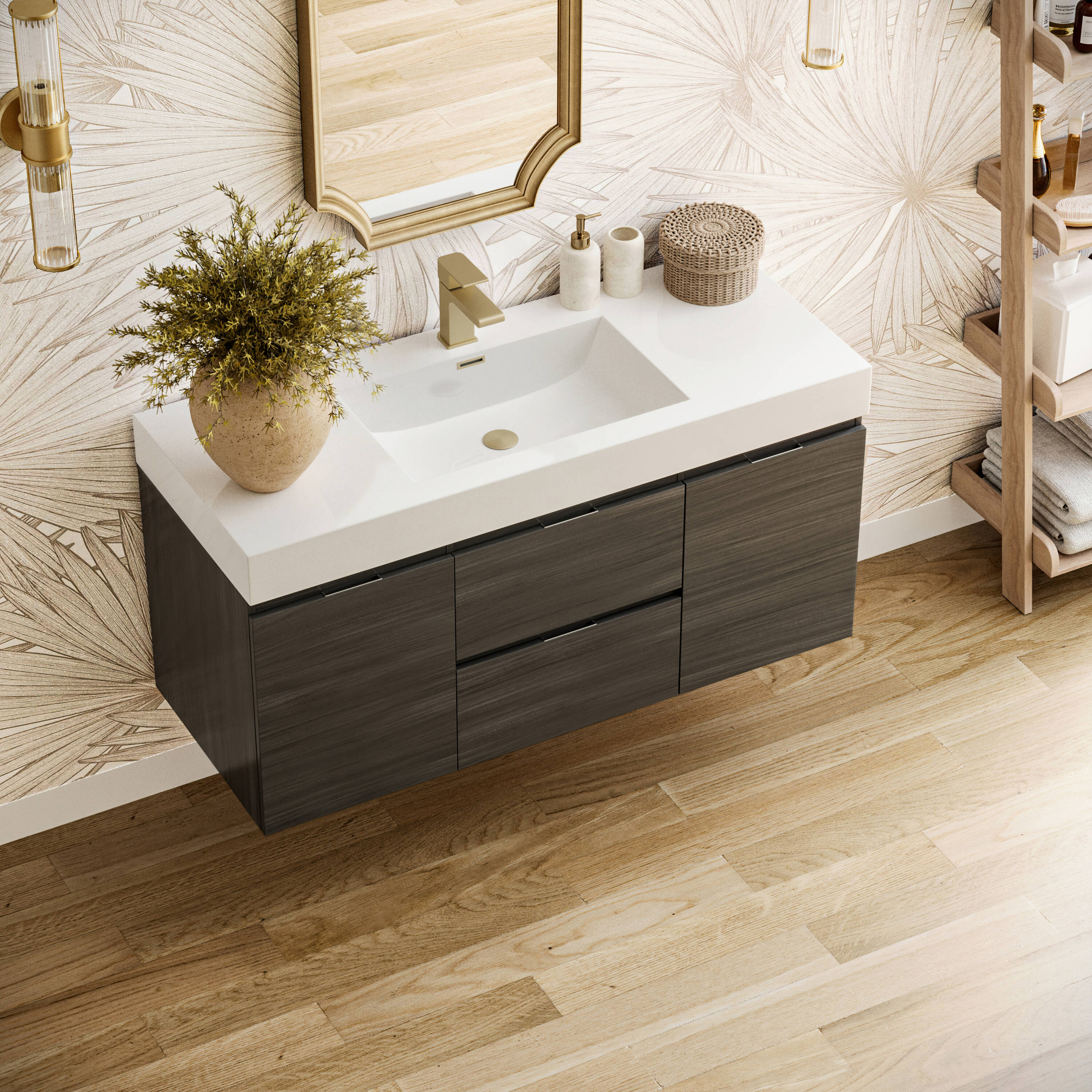 Fresca FCB8348GO-I Bath-Vanity-Combo - View #4