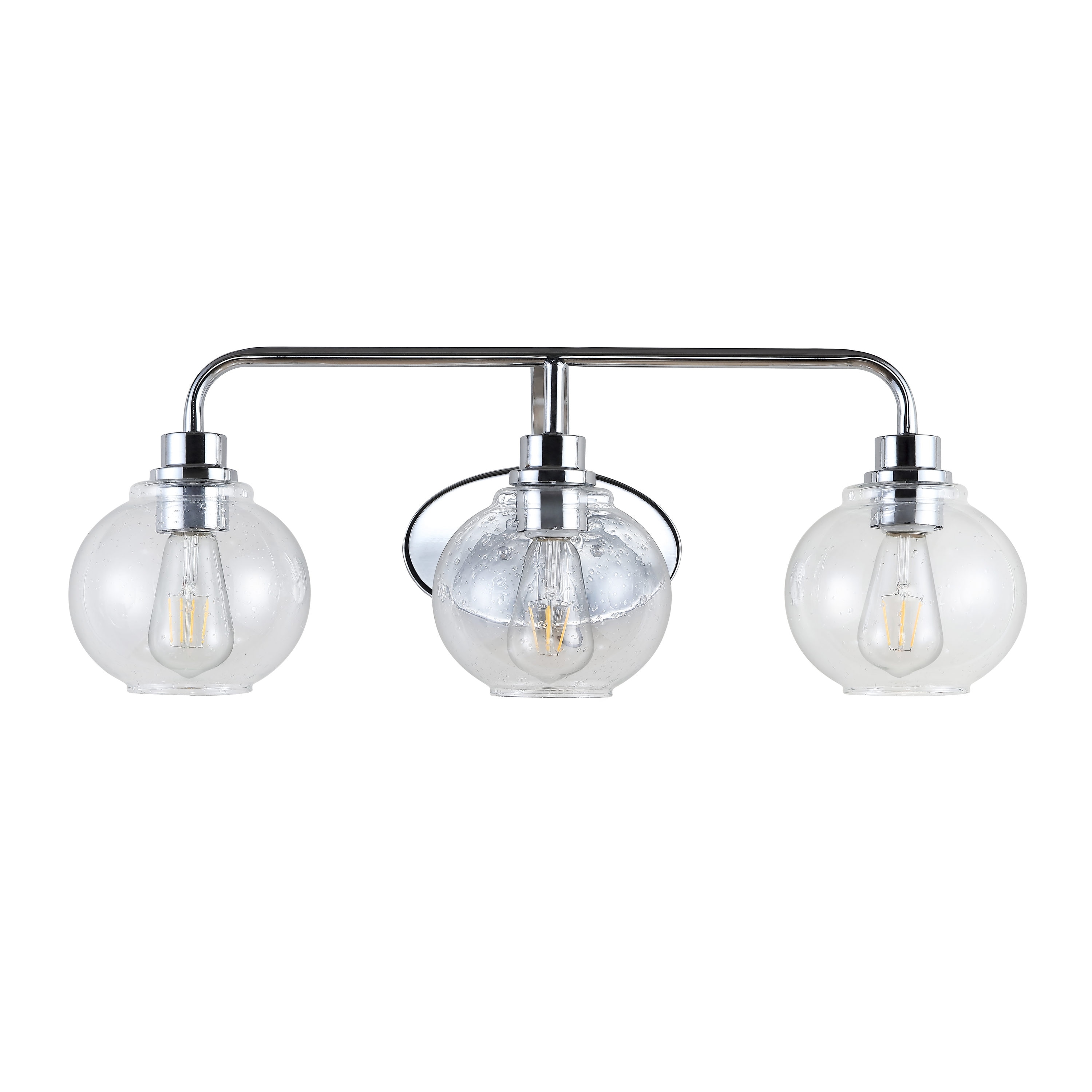 JONATHAN Y Sandrine Rustic French country/cottage 26.25-in 3-Light ...