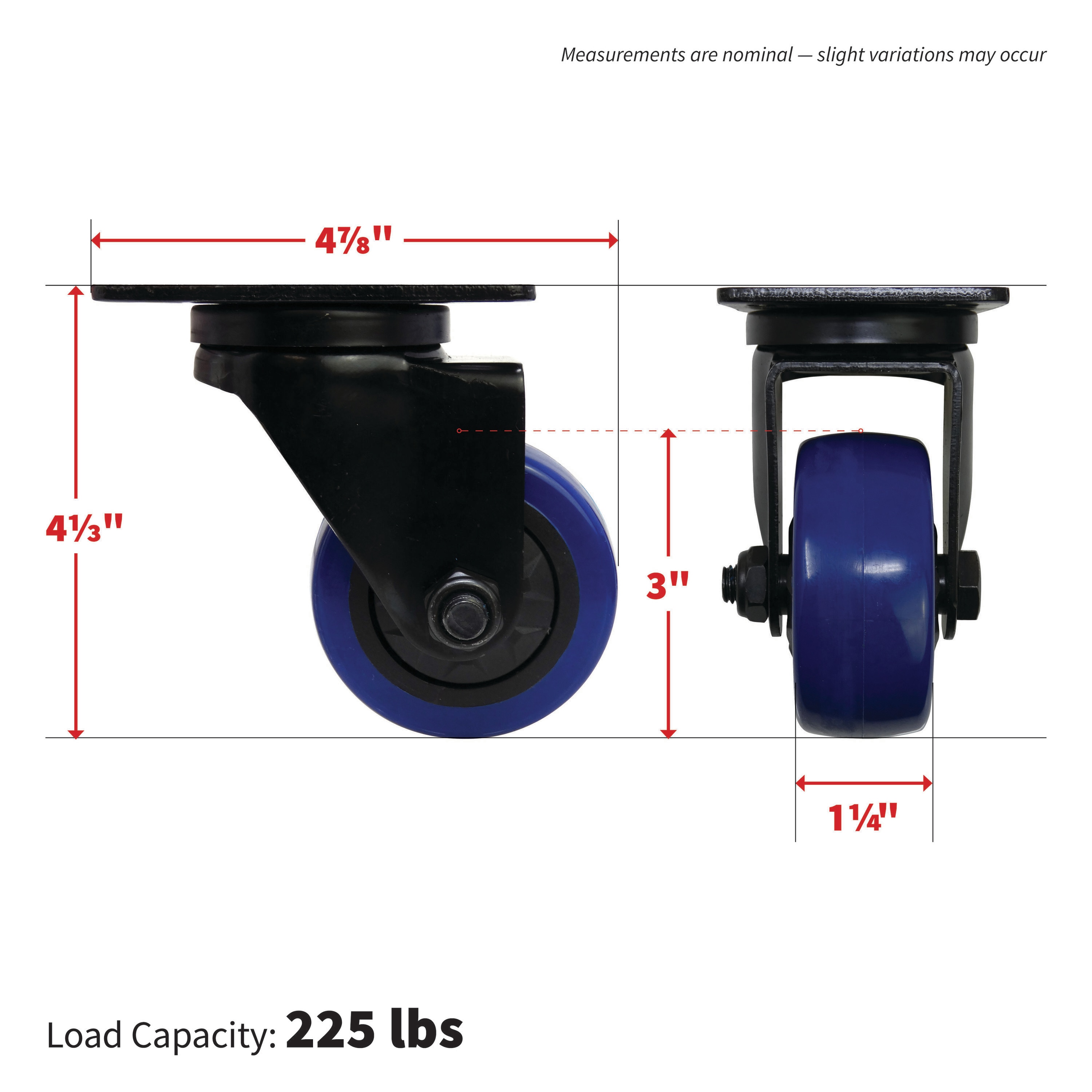 Shepherd Hardware 3660LW casters - View #9